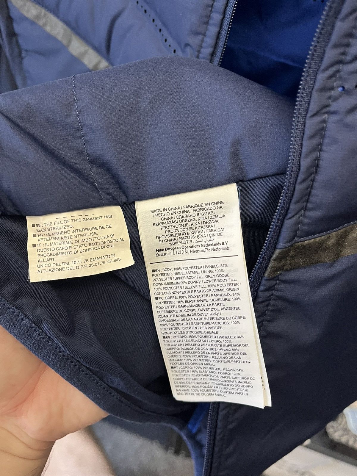 Gyakusou Nike Aeroloft 800 Running Light Jacket Size US M / EU 48-50 / 2 - 6 Thumbnail