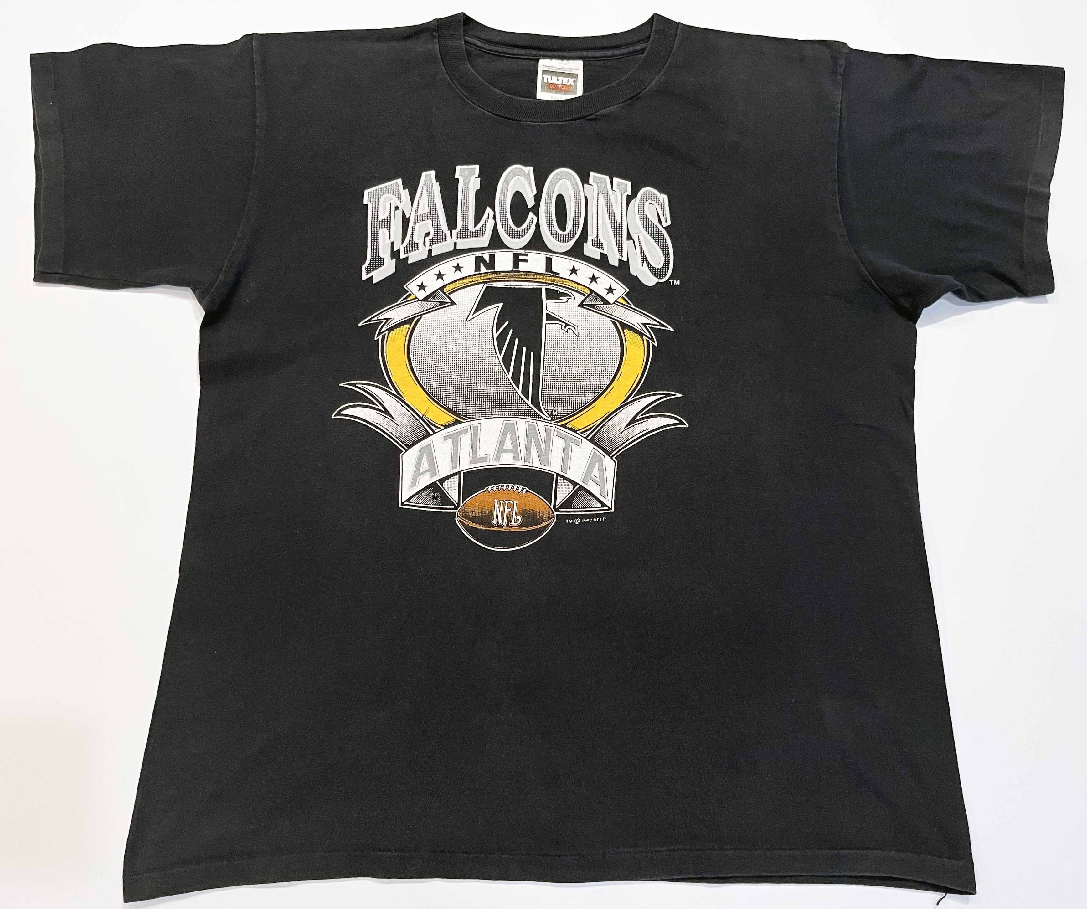 NFL × Tultex × Vintage Vintage Tultex 1992 NFL Atlanta Falcons Football T-Shirt Size US XL / EU 56 / 4 - 1 Thumbnail