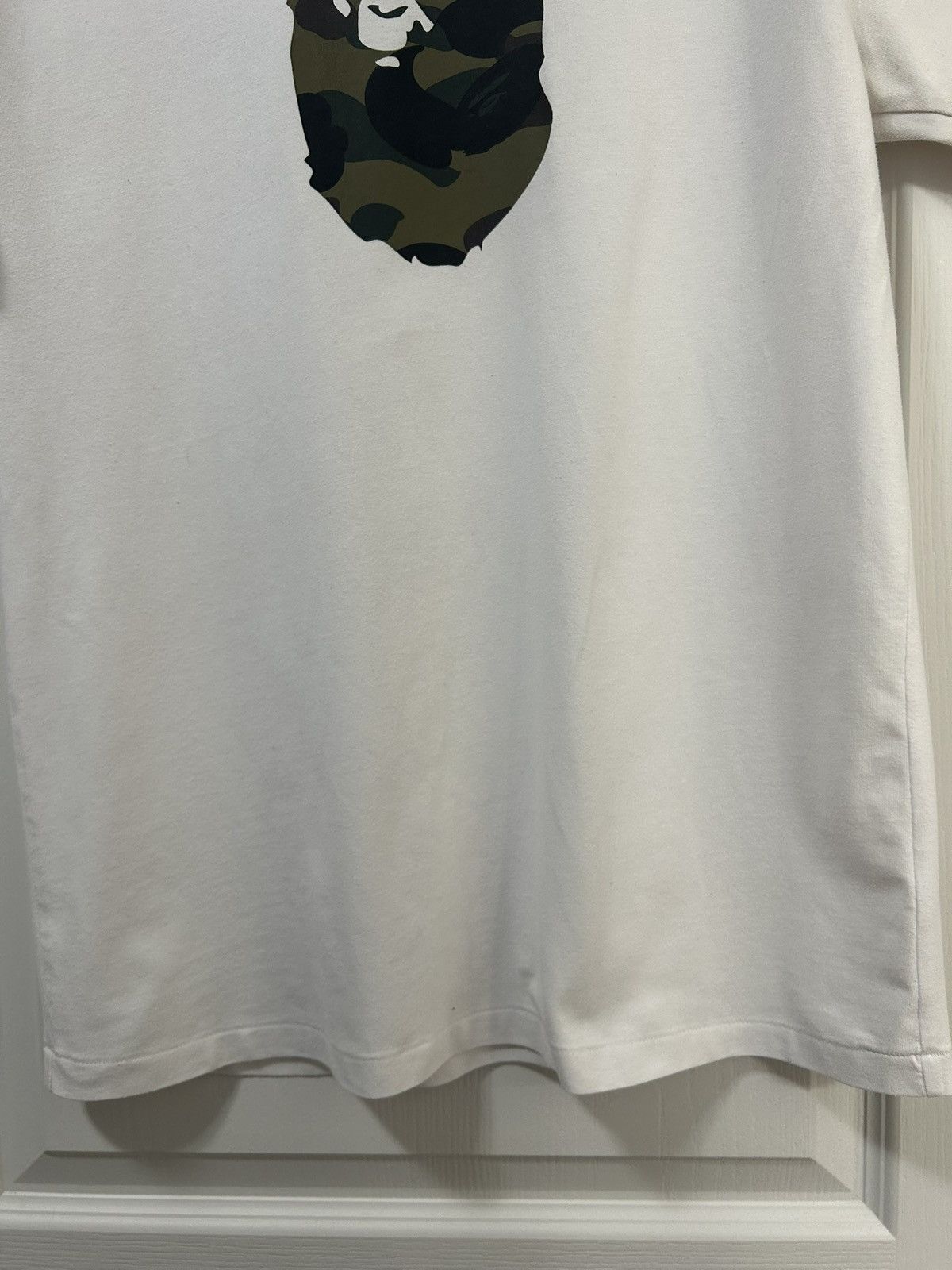 Bape White Bape Tee Size US XL / EU 56 / 4 - 4 Thumbnail