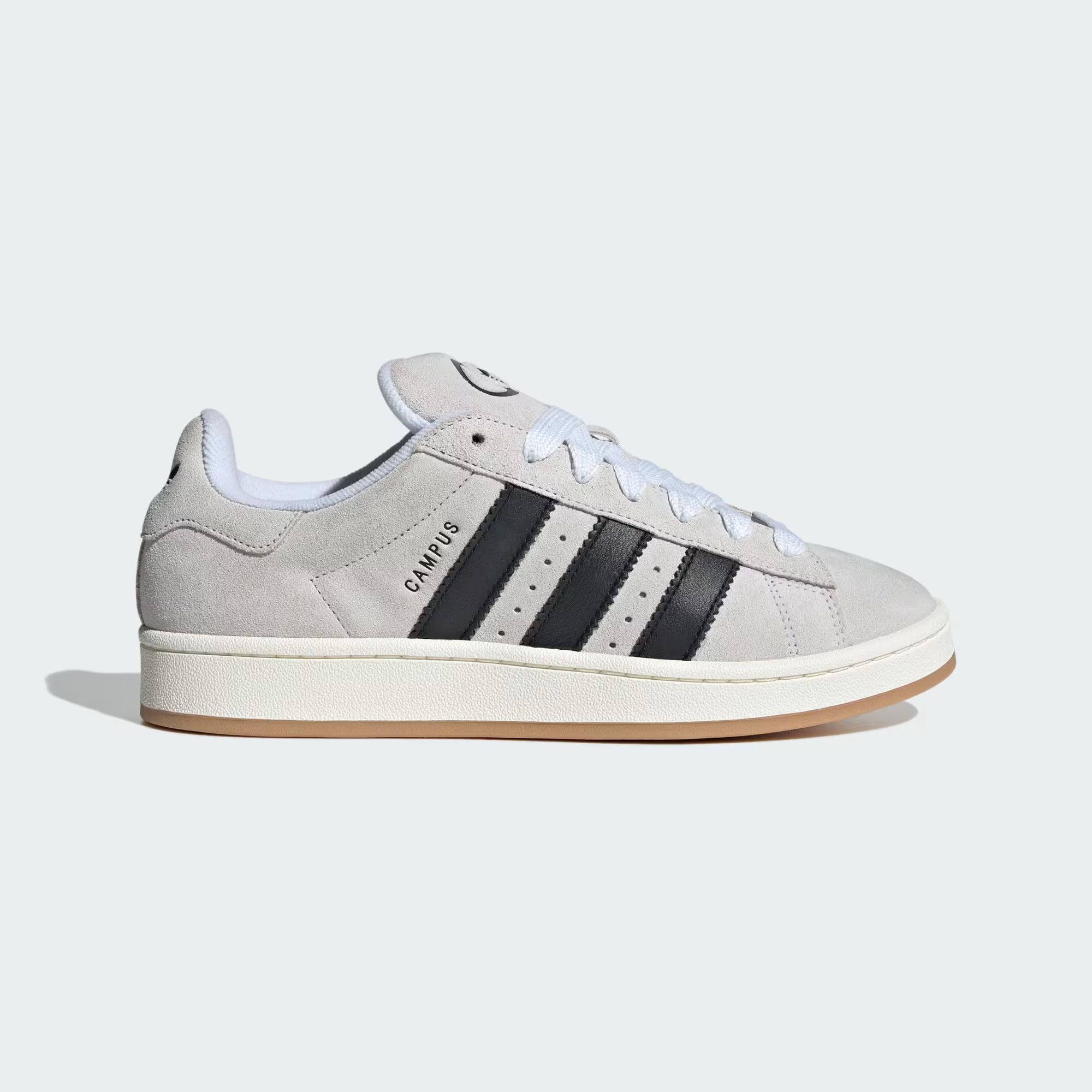 Adidas o1mle0426 Unisex Campus Low-Top Sneakers in Gray/Black Size US 6 / IT 36 - 1 Thumbnail