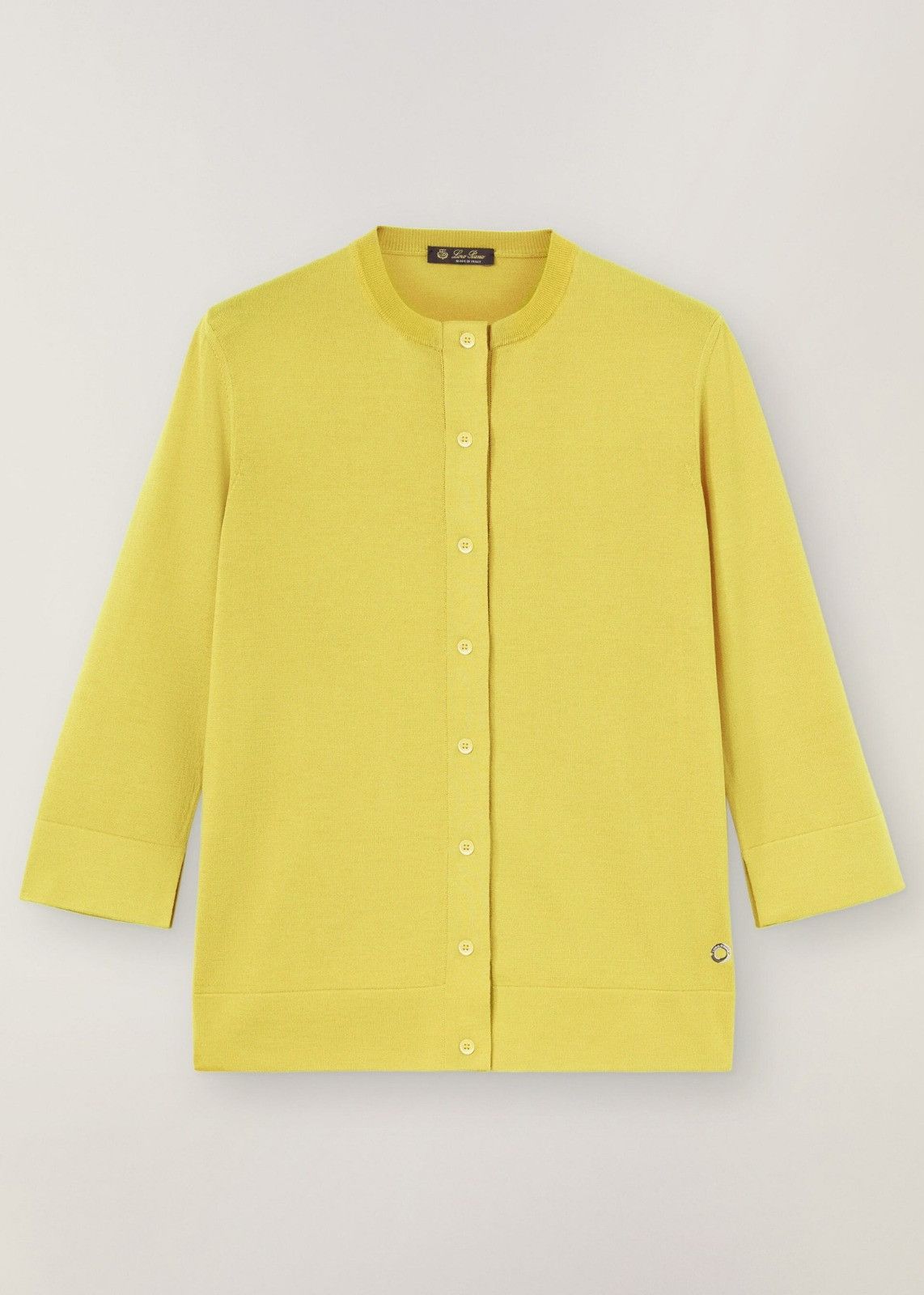 image of Loro Piana O1Srvl11E0424 Sweatshirt In Yellow, Women's (Size Large)