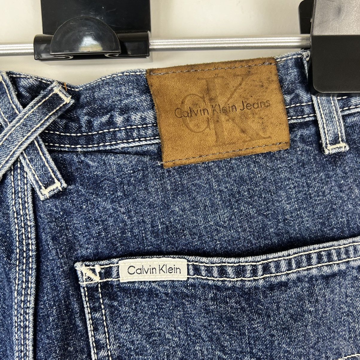 Calvin Klein Y2k Calvin Klein Denim Jeans Women StreetWear Rare Baggy Size 28" / US 6 / IT 42 - 9 Thumbnail