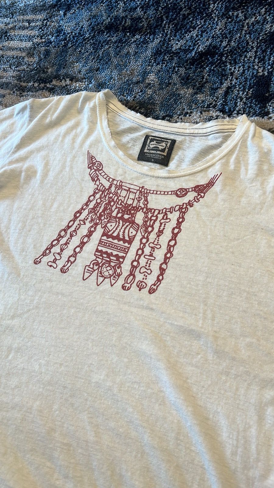 Jun Takahashi × Undercover × Vintage Undercover SS03 Scab Tee Size US S / EU 44-46 / 1 - 3 Thumbnail