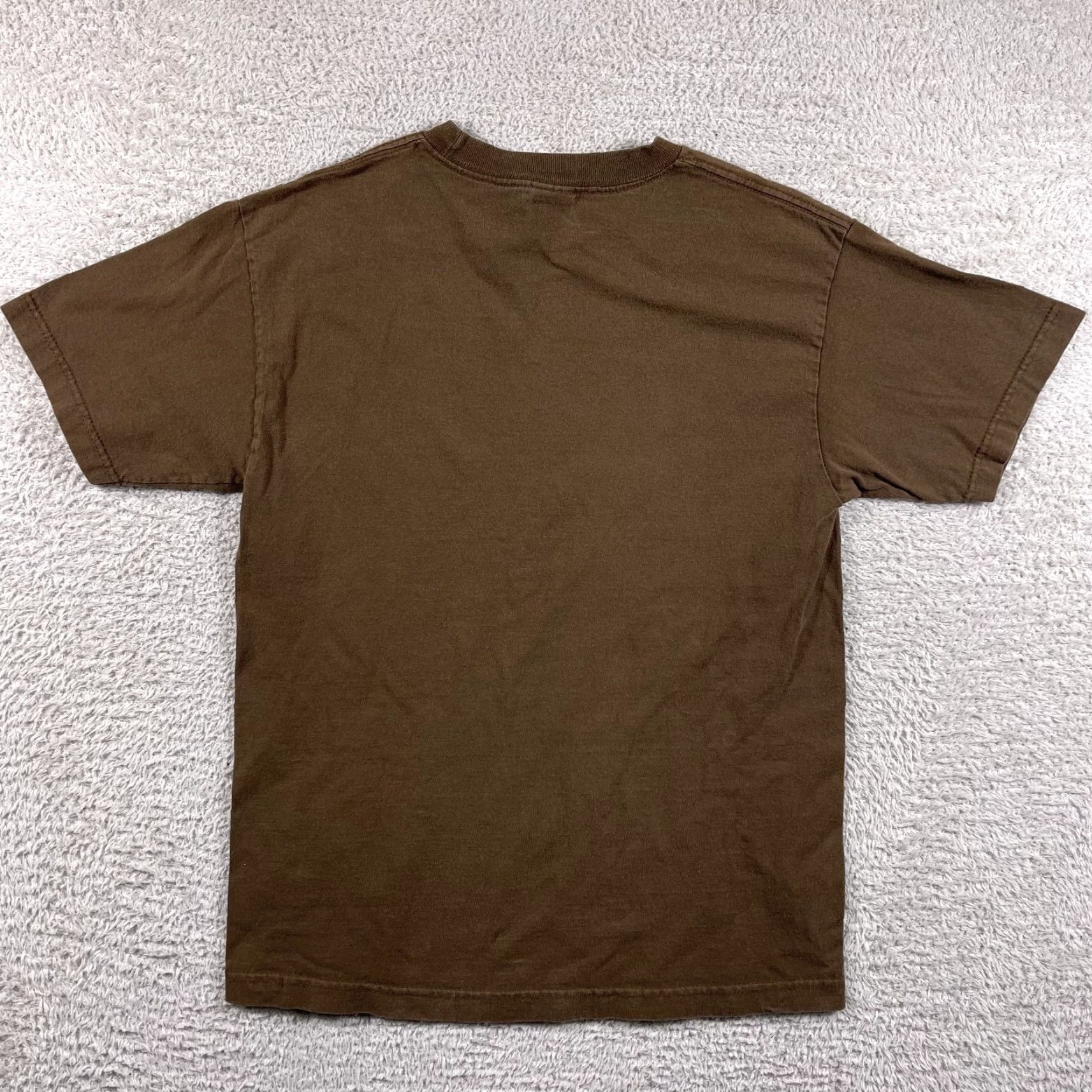 Vintage VINTAGE Alstyle T-Shirt Joke Shirt Brown Adult Medium Regular Men Crew Neck Short Sleeve Graphic Print Says Princess Face Says Troll Y2K Size US M / EU 48-50 / 2 - 3 Thumbnail