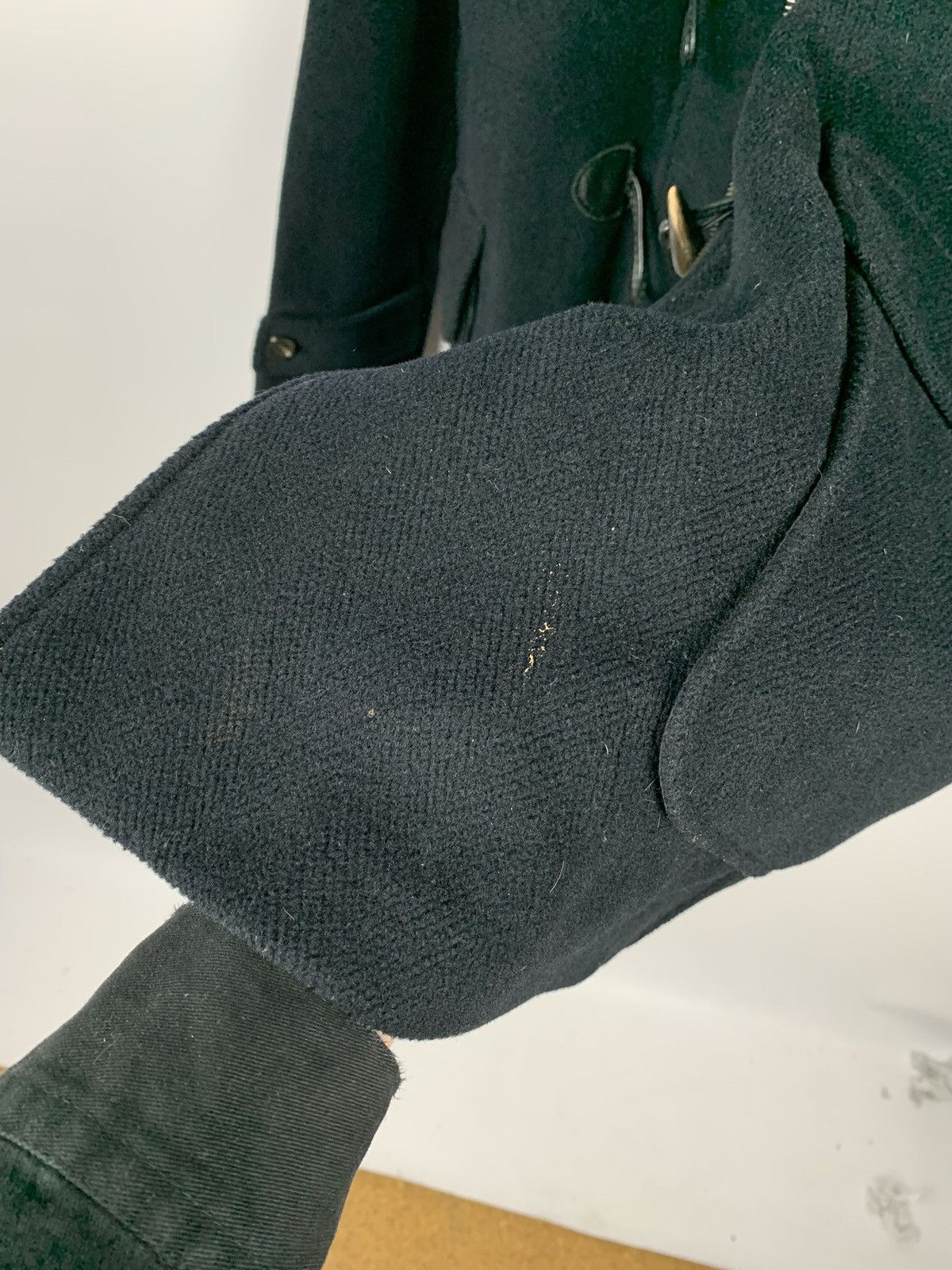 Burberry Burberry London Duffle Coat Wool Sz IT 46 Black Hooded 90’s Size L / US 10 / IT 46 - 20 Thumbnail
