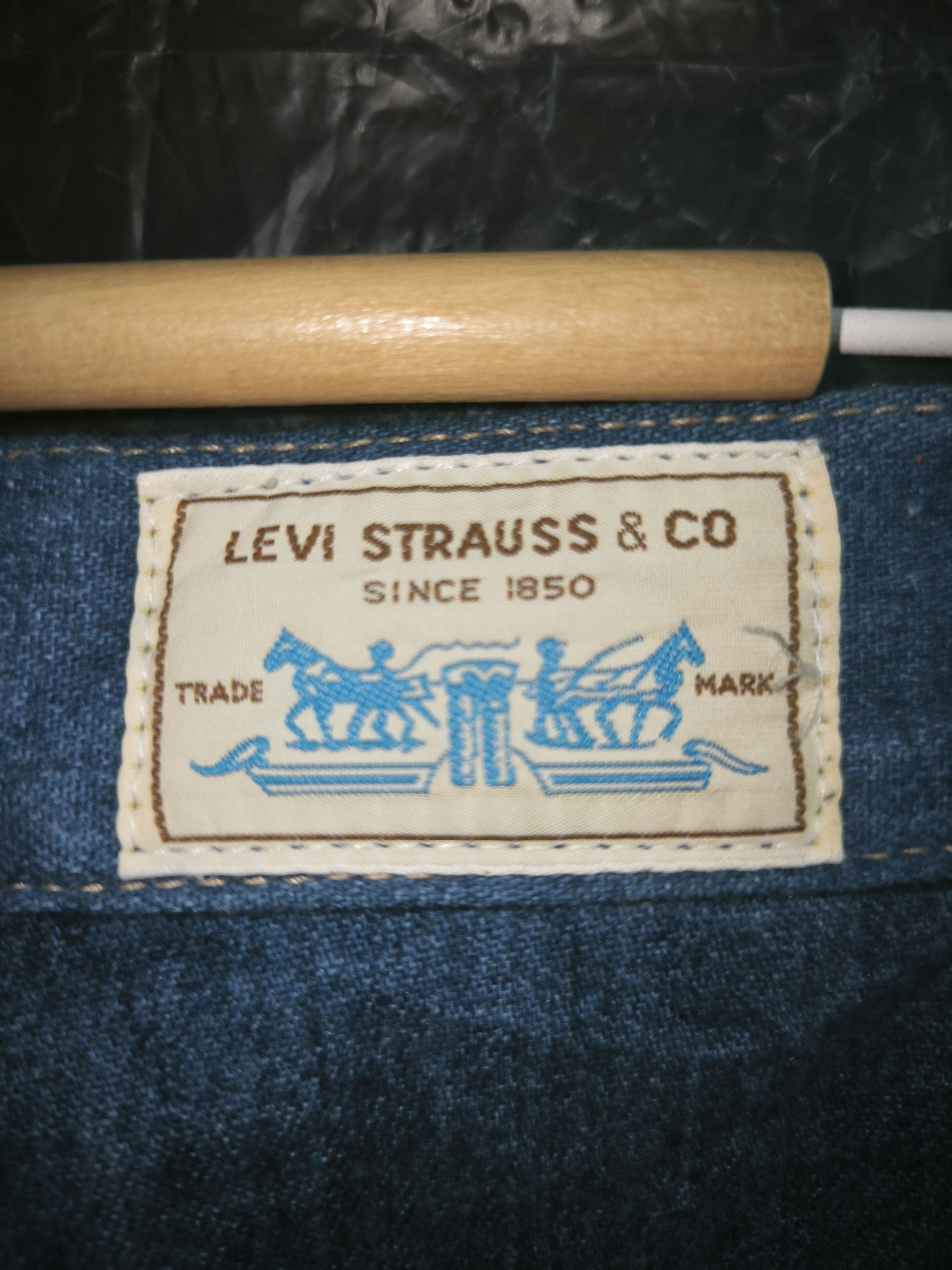 Levi's 70s Gals Bell Bottom Wide Leg Size 27" / US 4 / IT 40 - 15 Thumbnail