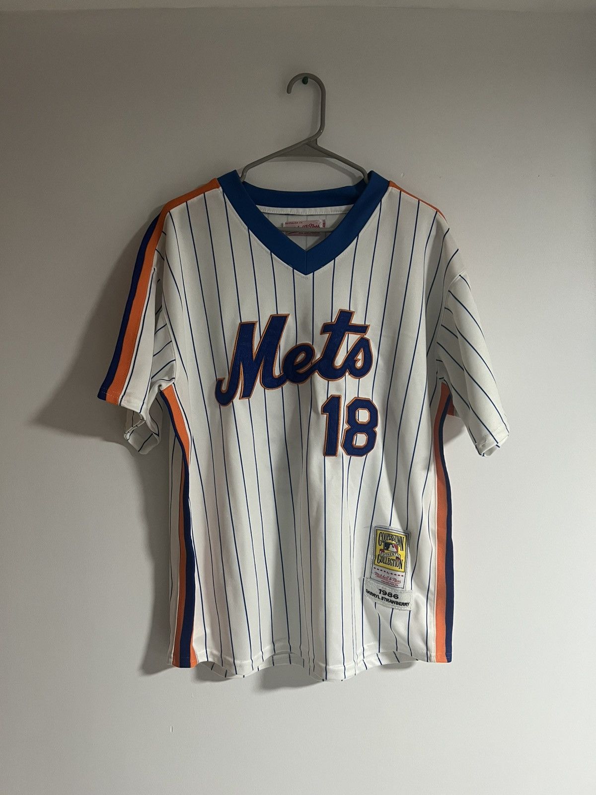 Mitchell & Ness × Vintage Mitchell & Ness NY Mets Darryl Strawberry size 48 Size US XL / EU 56 / 4 - 1 Thumbnail
