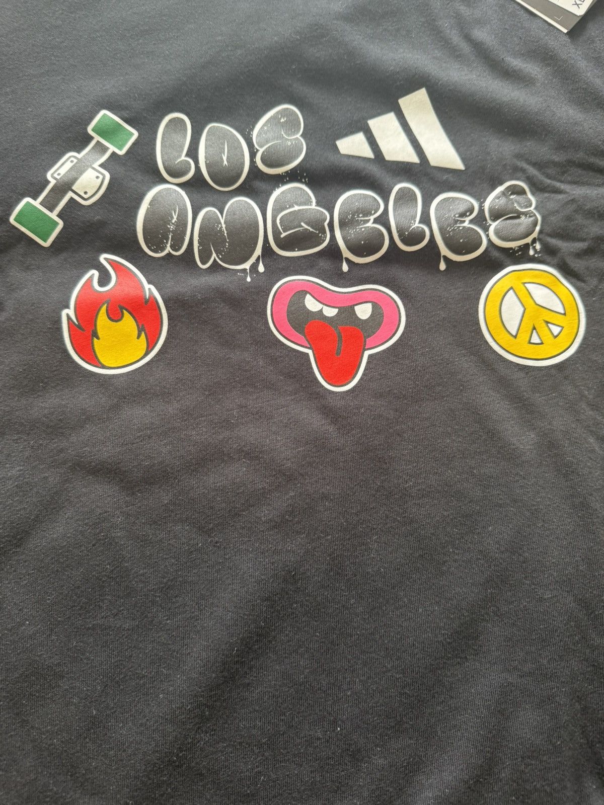 Adidas Adidas Originals LA Graphic T-Shirt BlackTee Men’s XL Size US XL / EU 56 / 4 - 2 Thumbnail