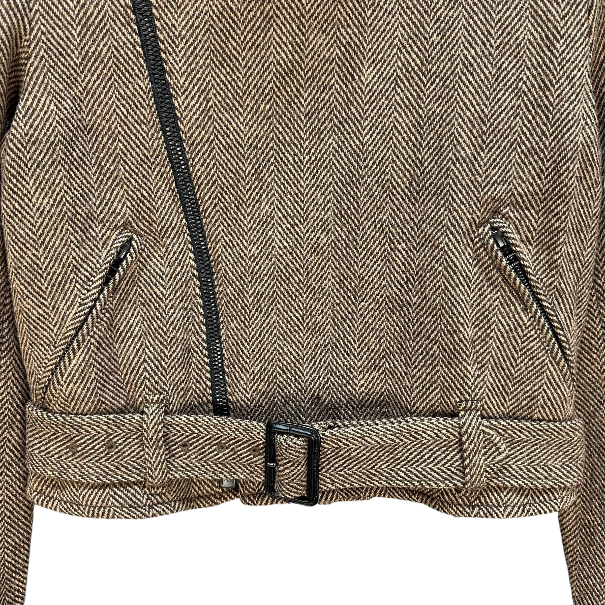 Uniqlo CARINE ROITFELD ASYMMETRICAL BELTED CROP JACKET #A53-1228 Size M / US 6-8 / IT 42-44 - 3 Thumbnail