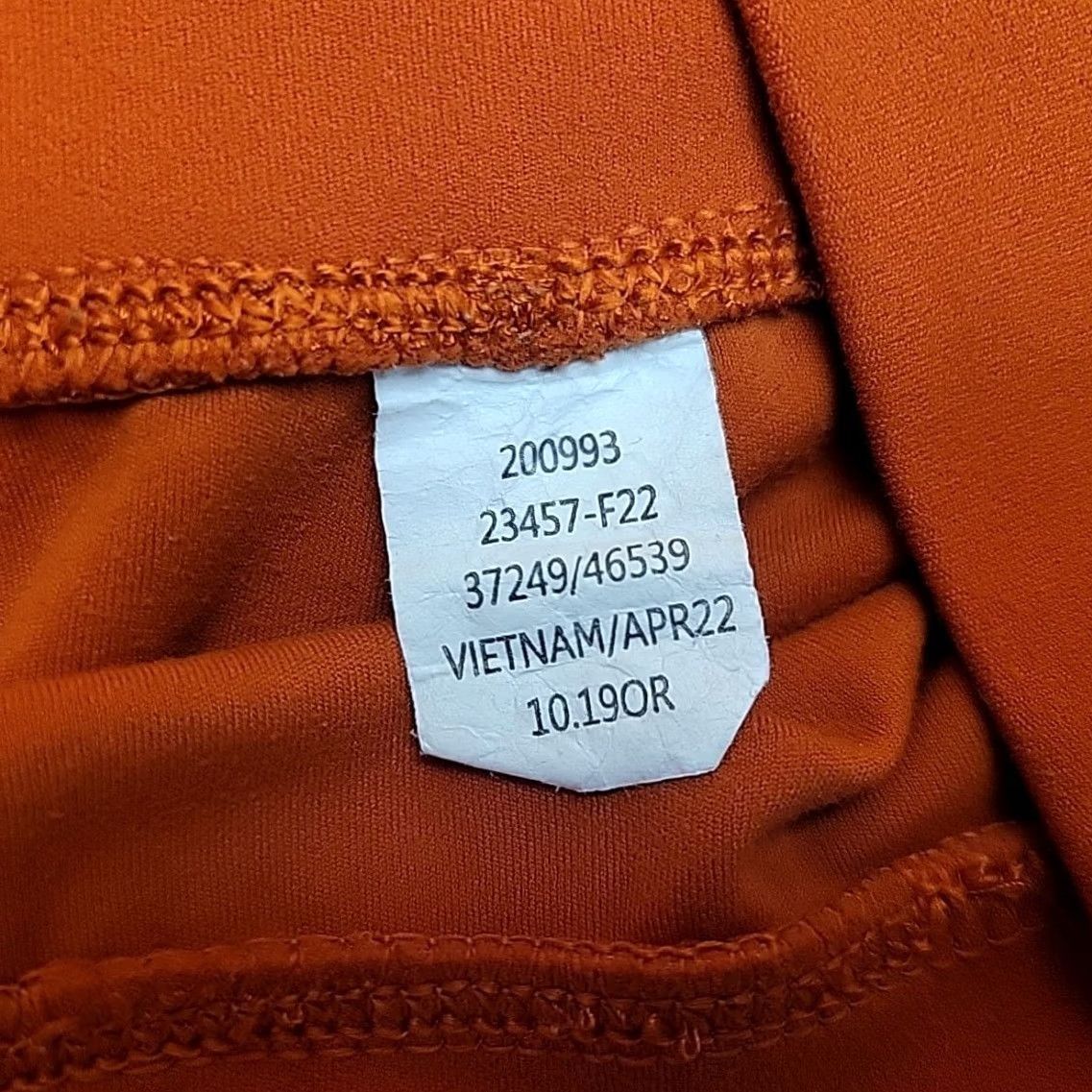 Vintage REI Co Op Shorts Womens M Orange Nylon Lycra Hiking Active Stretch Outdoors Pants? Size 32" / US 10 / IT 46 - 3 Thumbnail
