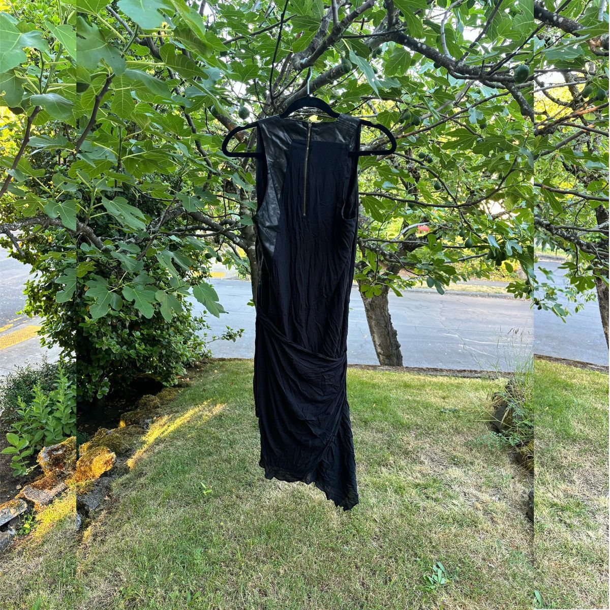 Helmut Lang vintage helmut lang lambskin draped dress Size XS / US 0-2 / IT 36-38 - 2 Thumbnail