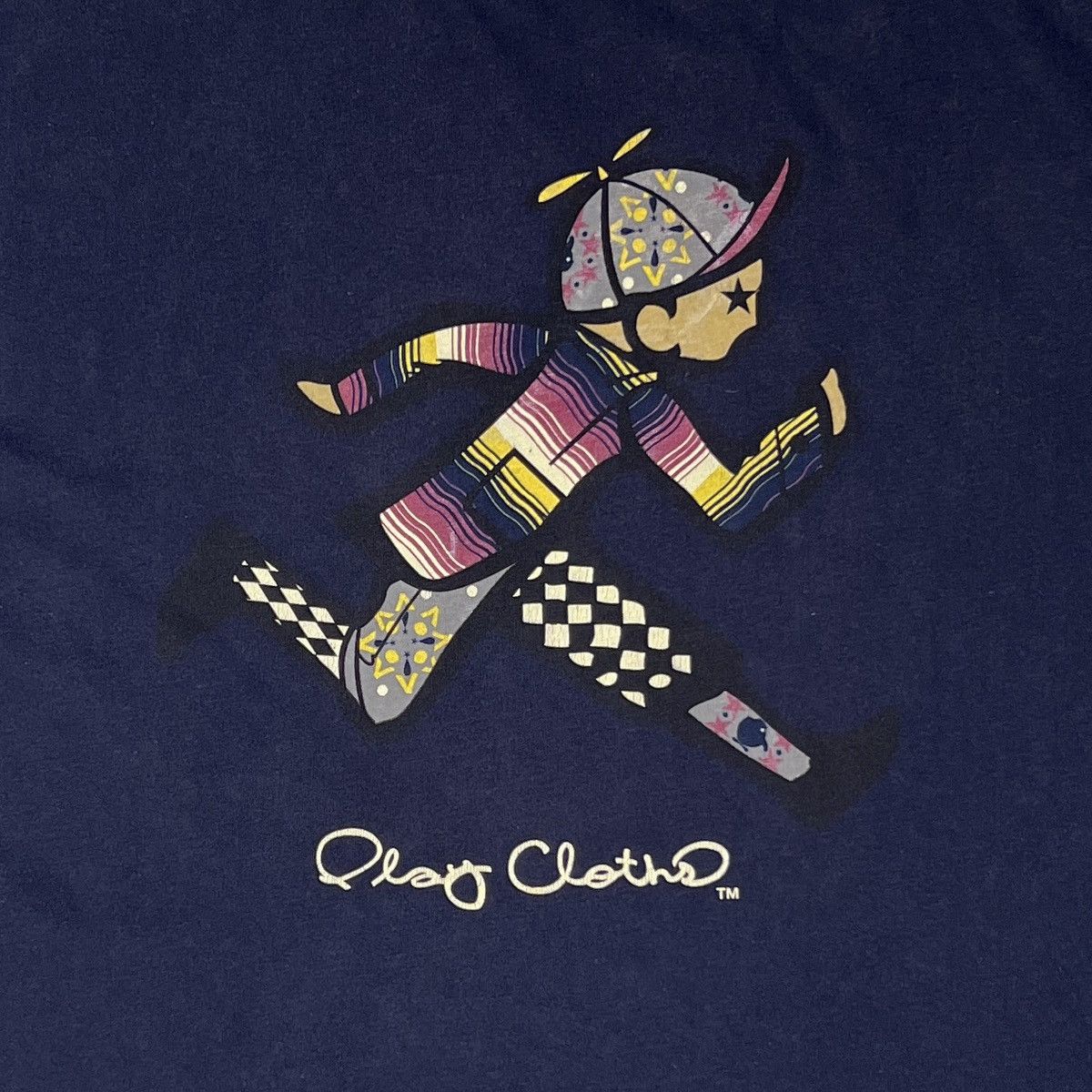 Play Cloths Vintage PLAY CLOTHS T-Shirt - CLIPSE - See Jack Run Graphics Size US XXL / EU 58 / 5 - 2 Thumbnail