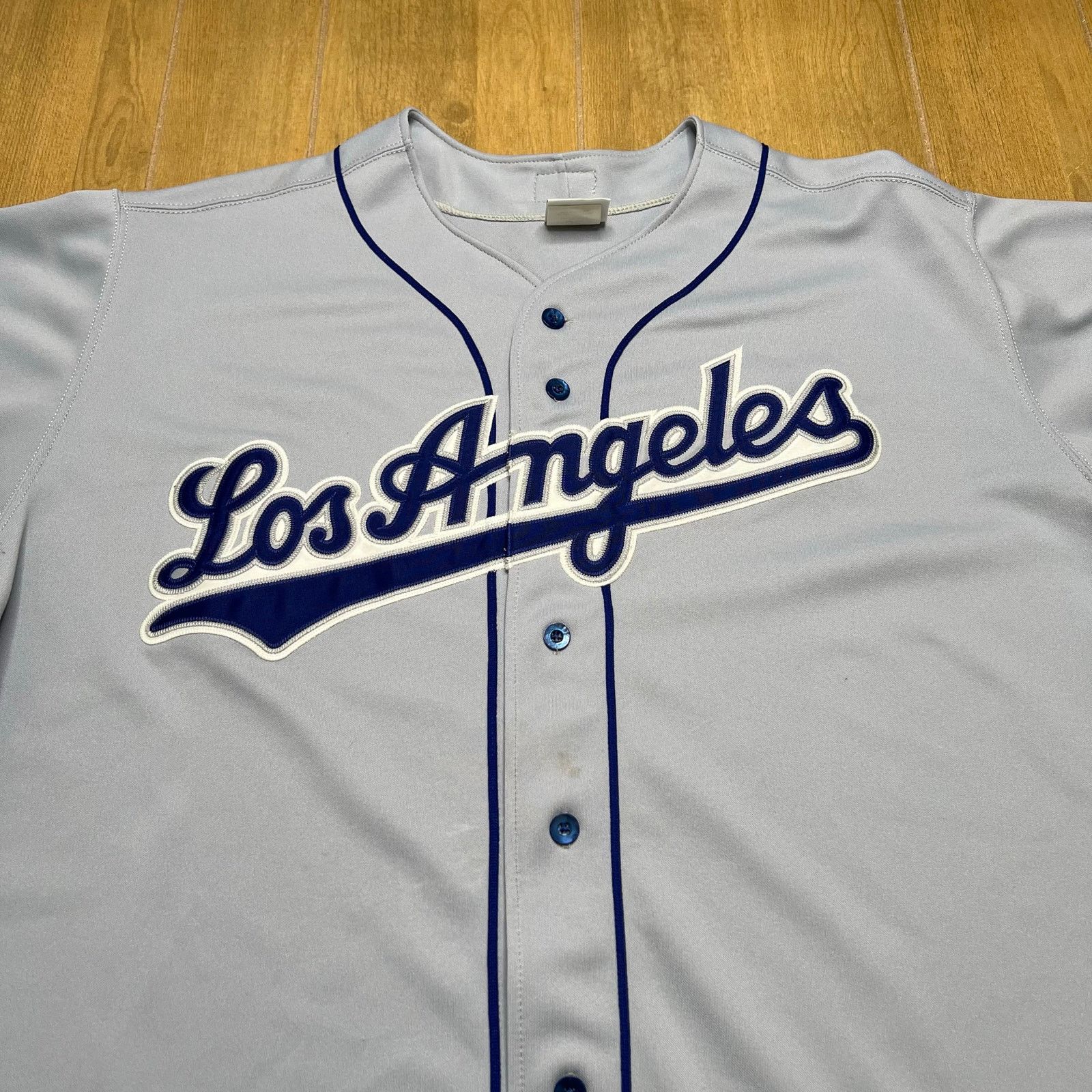 Vintage LA Dodgers Rawlings Authentic Collection Jersey Gray 52 MLB Size US XL / EU 56 / 4 - 11 Thumbnail