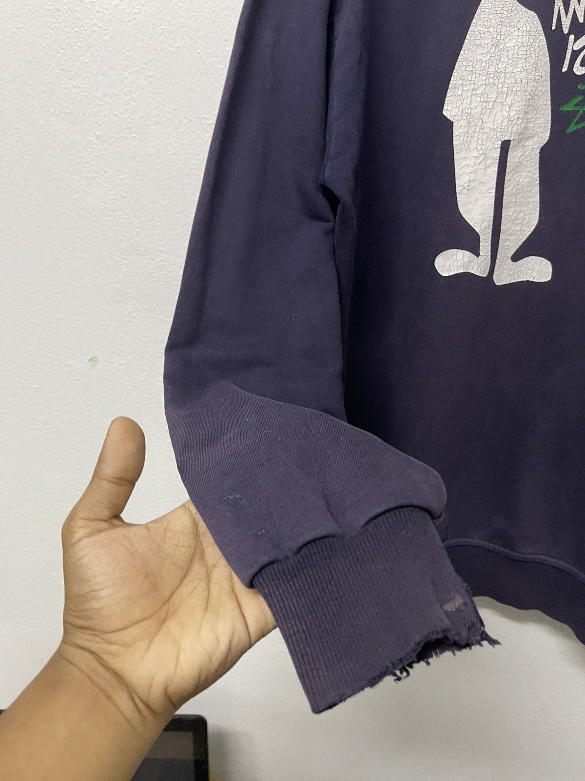 Stussy 90s STUSSY RASTAMAN KNOWLEDGE IS KING SWEATSHIRT DISTRESSED Size US S / EU 44-46 / 1 - 16 Thumbnail