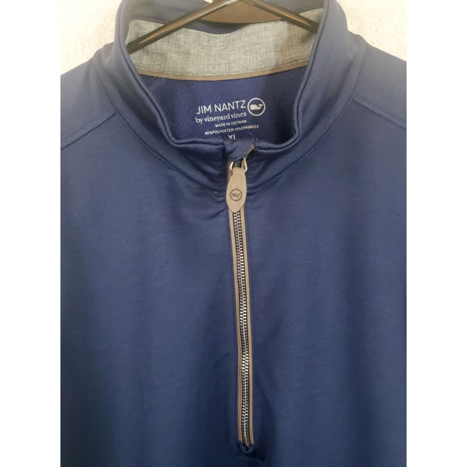 Vineyard Vines Vineyard Vines Jim Nantz 1/4 Zip Performance Blue Pullover Men XL Shirt Long Sleeve Stretch Golf Casual Size US XL / EU 56 / 4 - 3 Thumbnail