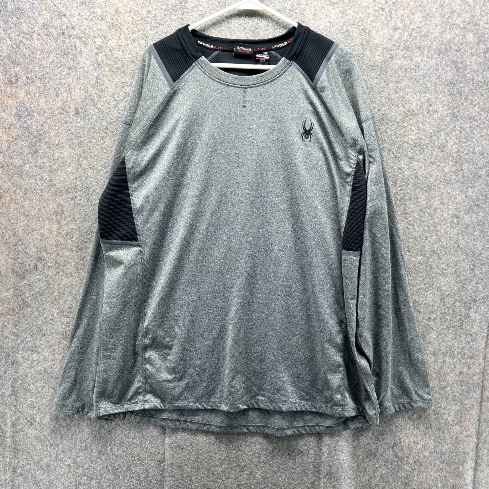 Spyder VINTAGE Spyder Sweatshirt Men XL Gray Crewneck Pullover Active Midweight All Seasons Logo Christmas? Size US XL / EU 56 / 4 - 2 Thumbnail