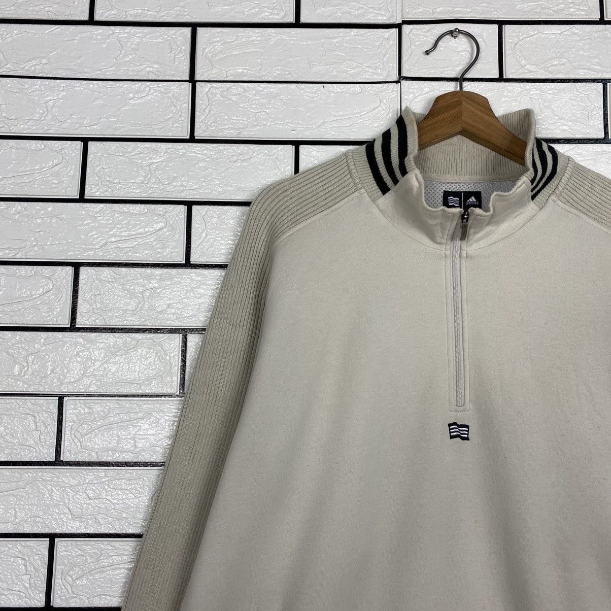 Adidas Anorak Half Zipper Sweater Adidas Size US L / EU 52-54 / 3 - 8 Thumbnail