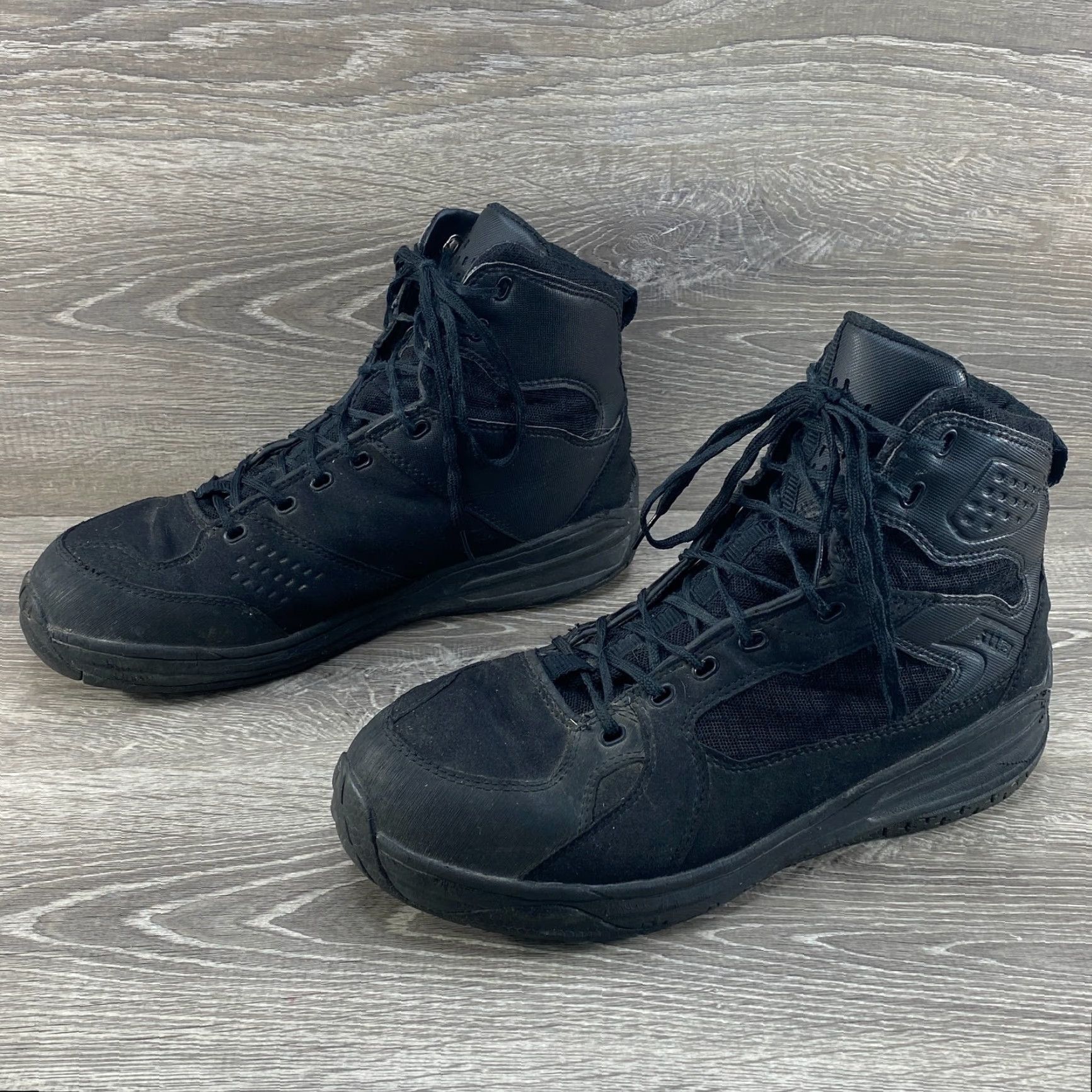 Vintage 5.11 Boots Men Halcyon Patrol Tactical Black Lace Up Military Combat Footwear Boots Size US 10 / EU 43 - 5 Thumbnail