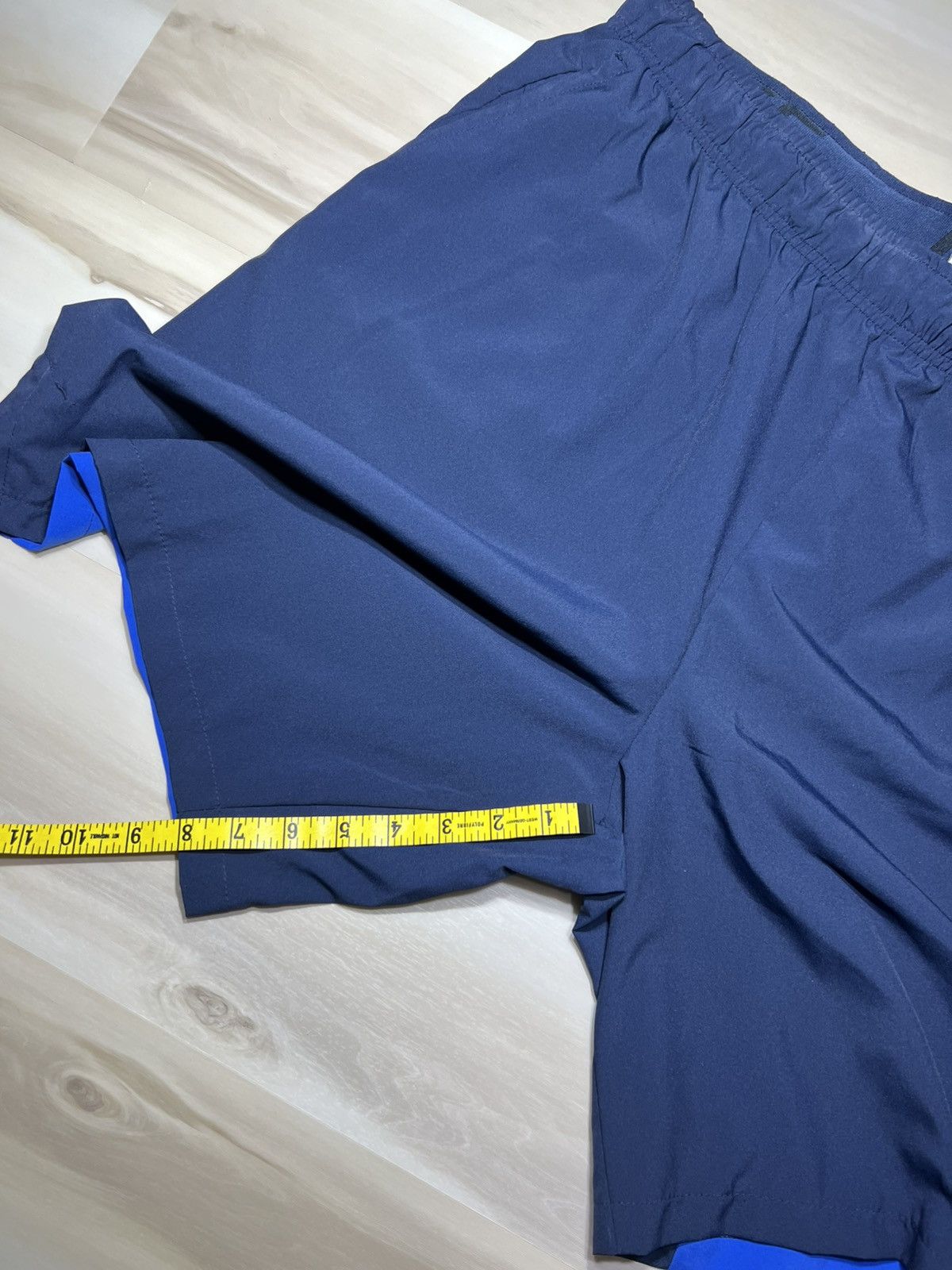 Nike Nike Mens XXL Woven Training Shorts Blue Dri Fit Performance Size US 38 / EU 54 - 5 Thumbnail