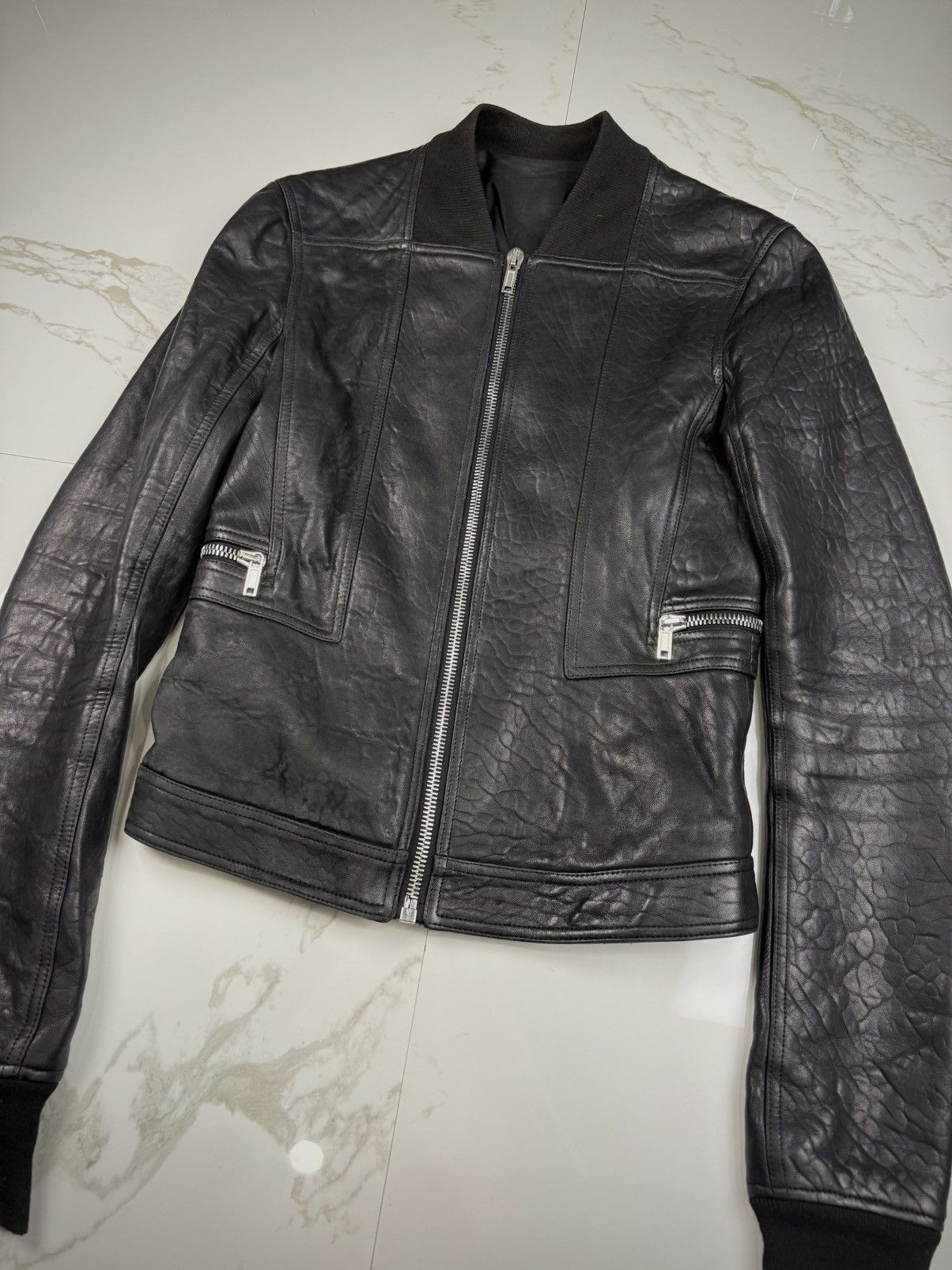 Rick Owens Rick Owens FW17 Geo Harness Bomber Jacket Size US S / EU 44-46 / 1 - 2 Thumbnail