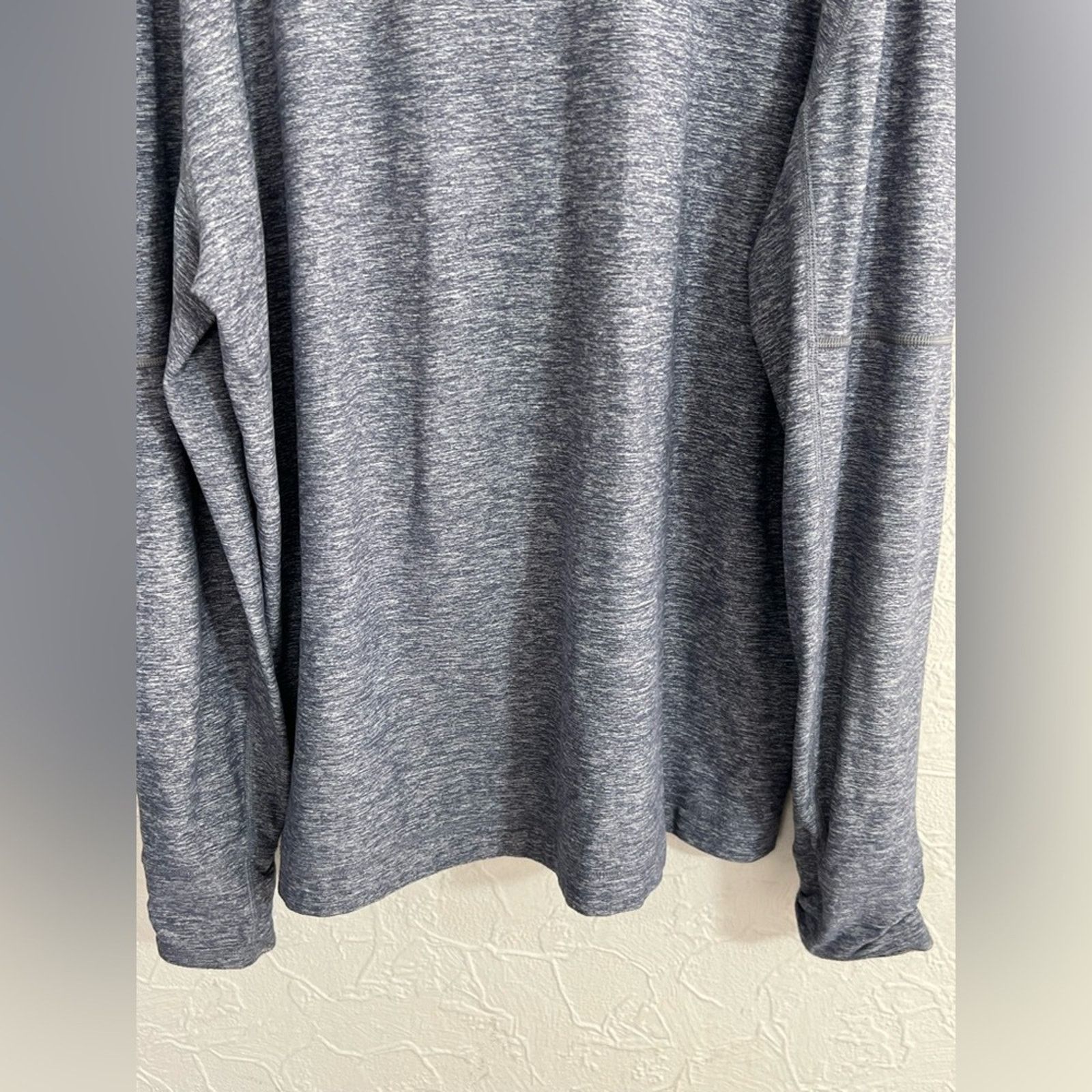 Lululemon Lululemon Mens Sweater Blue Gray 1/4 Zip Pullover XL CLEAN Size US XL / EU 56 / 4 - 5 Thumbnail