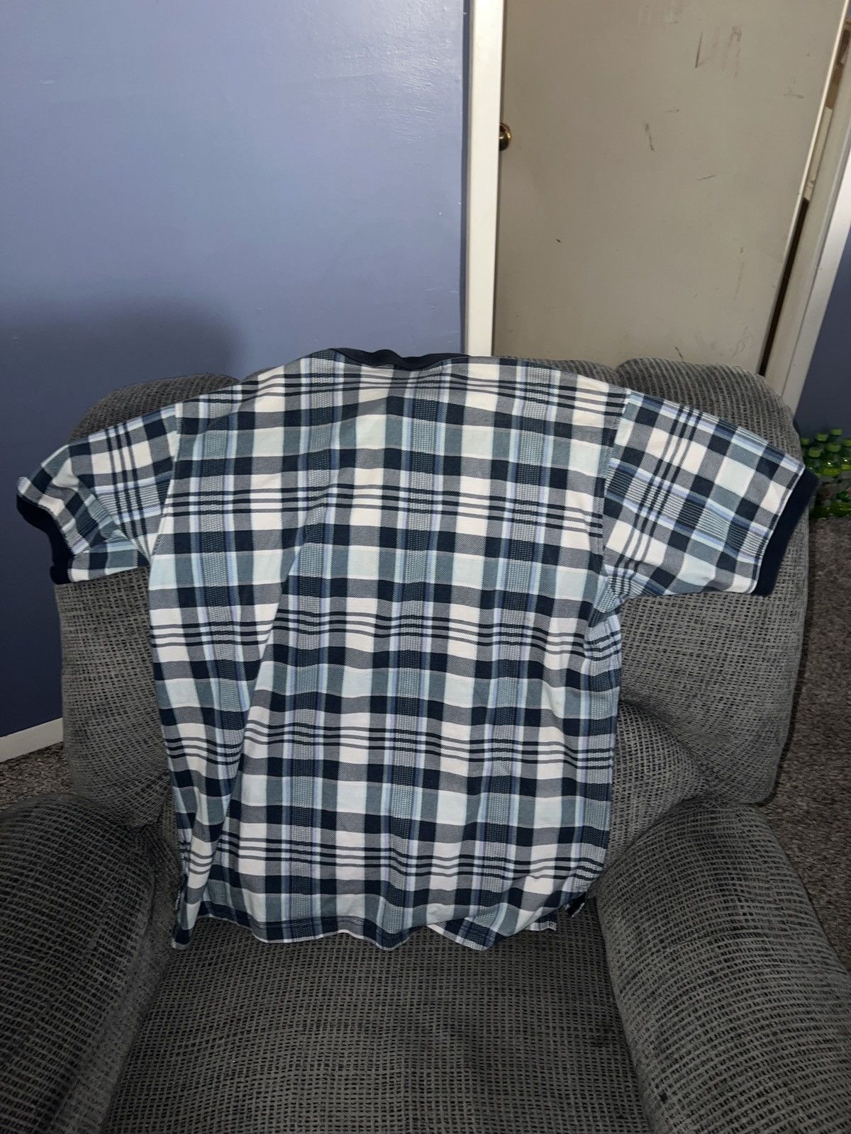 Trader Bay Trader Bay Plaid Polo Size US XL / EU 56 / 4 - 4 Thumbnail