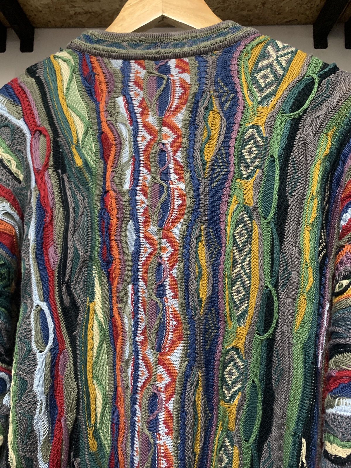 Coogi Coogi Australia 3D Cable Knitted Sweater Crewneck Size US S / EU 44-46 / 1 - 5 Thumbnail