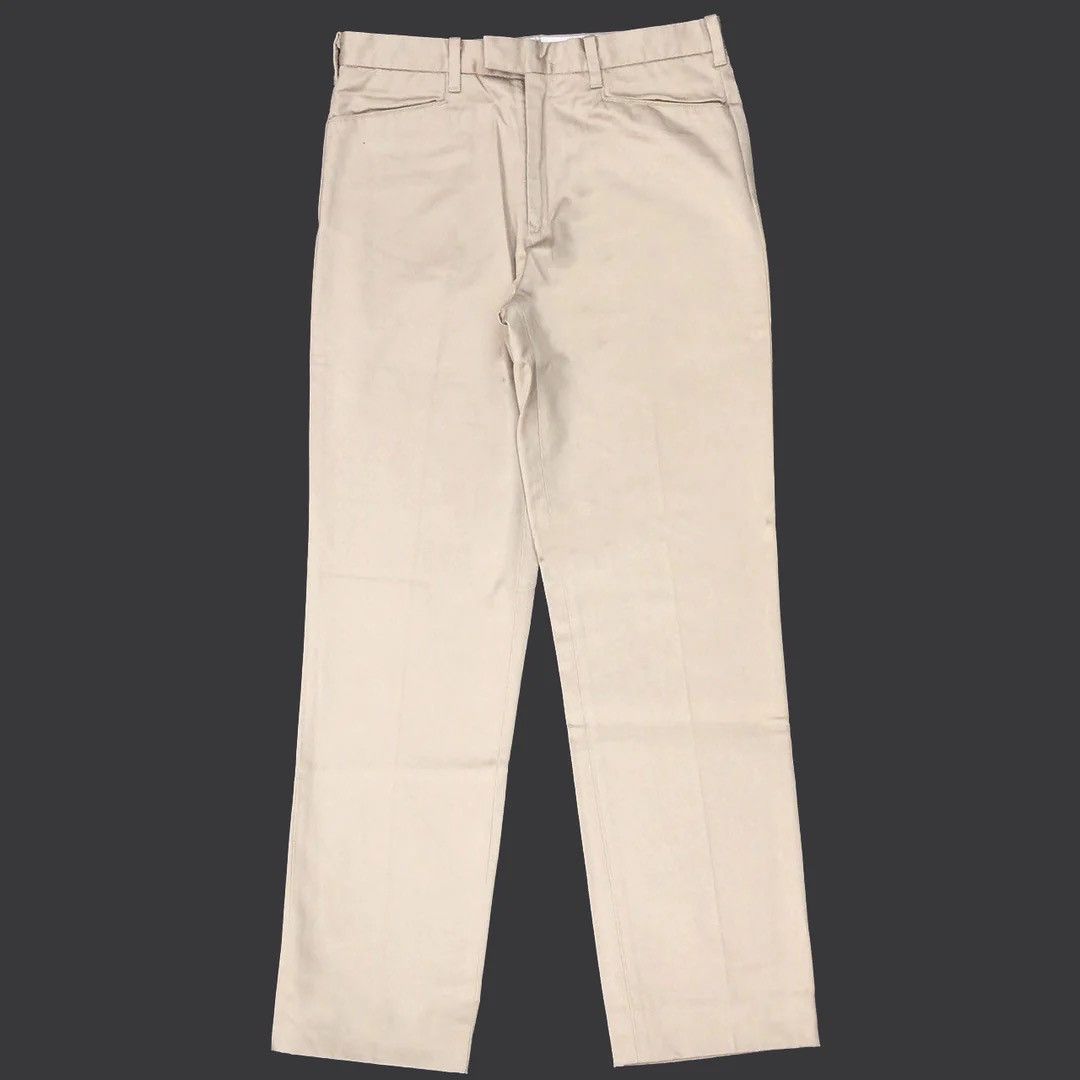 Levi's × Vintage Levi’s Sta-Prest 1990 90s Vintage W31 Straight Leg Slacks Size US 31 - 1 Thumbnail