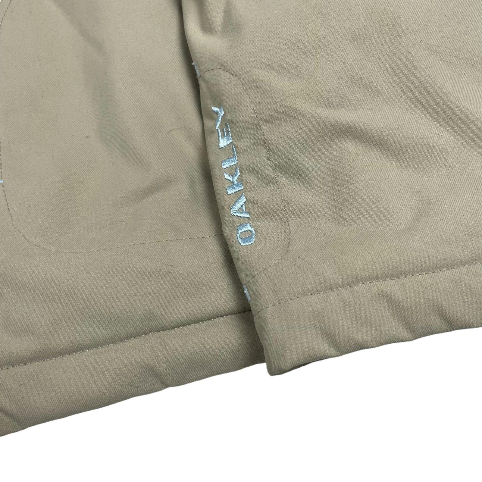 Oakley × Vintage Oakley Adults Beige Quilted Lined Outdoor Full Zip Jacket XL Size US XL / EU 56 / 4 - 4 Thumbnail