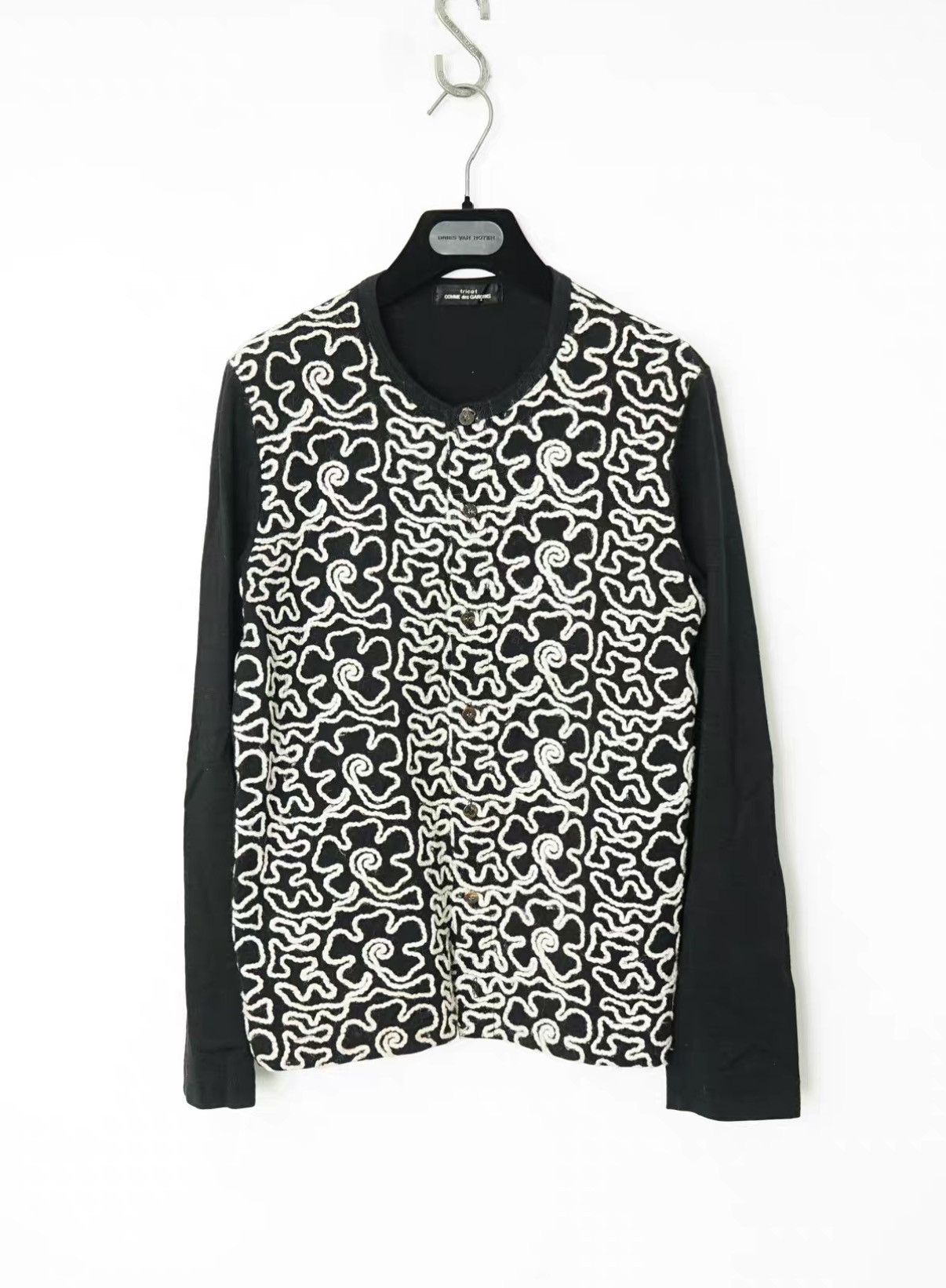 Comme des Garcons Comme des Garçons Rope Embroidery Cardigan Jacket Size US S / EU 44-46 / 1 - 1 Thumbnail