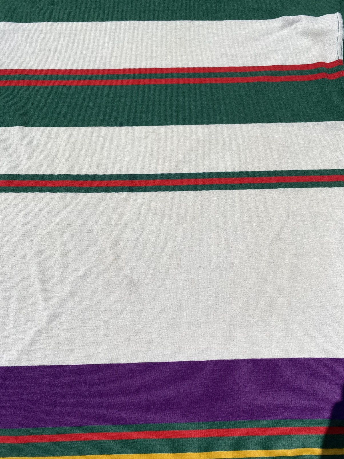 Vintage VINTAGE 1990’s Striped Tee Size US L / EU 52-54 / 3 - 4 Thumbnail