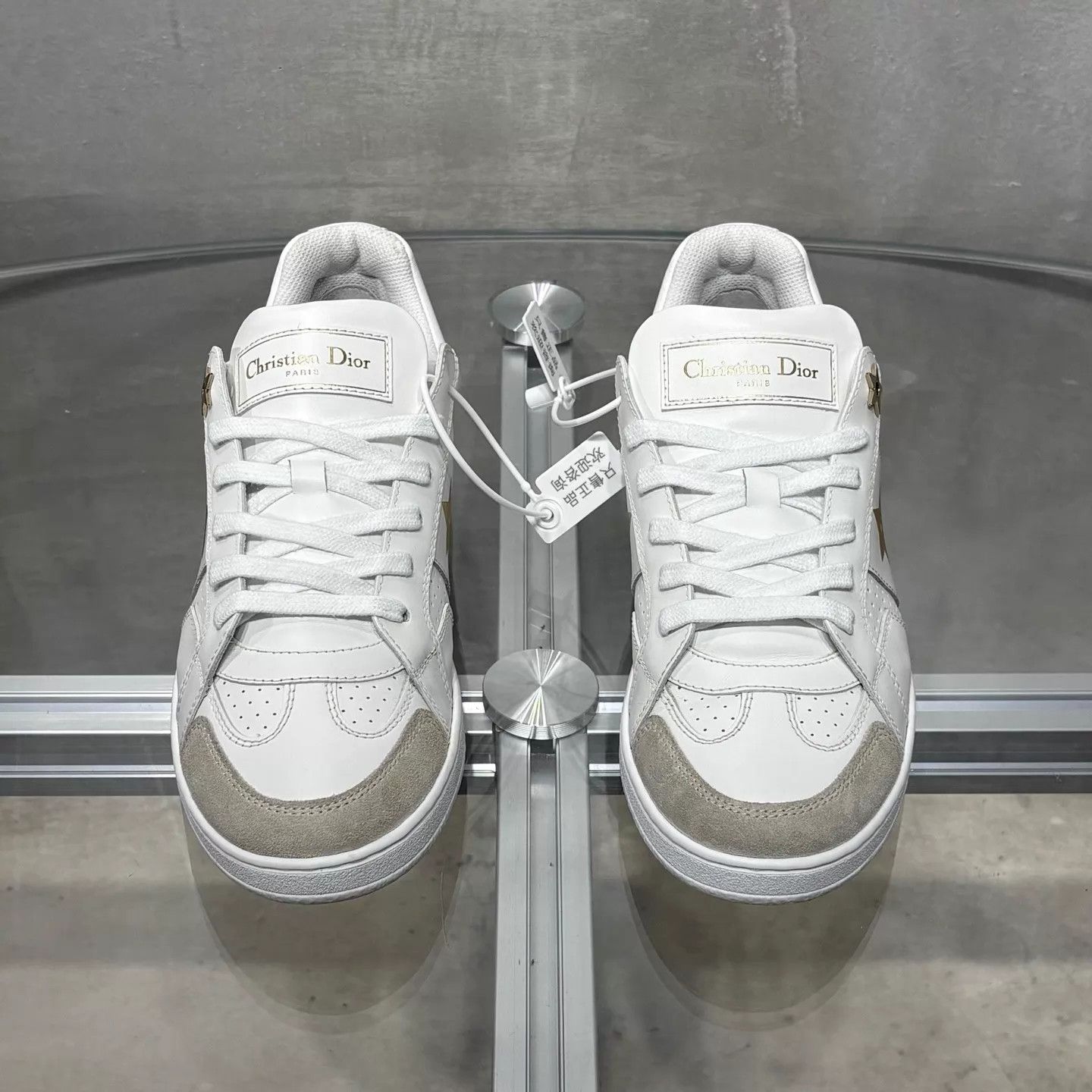 Dior Dior Star White Decon Sneakers Women's 36 Size US 5.5 / IT 35.5 - 1 Thumbnail