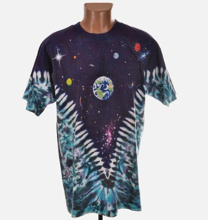 Liquid Blue LIQUID BLUE VINTAGE 1992 WORLD SPACE OVERPRINTED T-SHIRT Size US XL / EU 56 / 4 - 1 Thumbnail