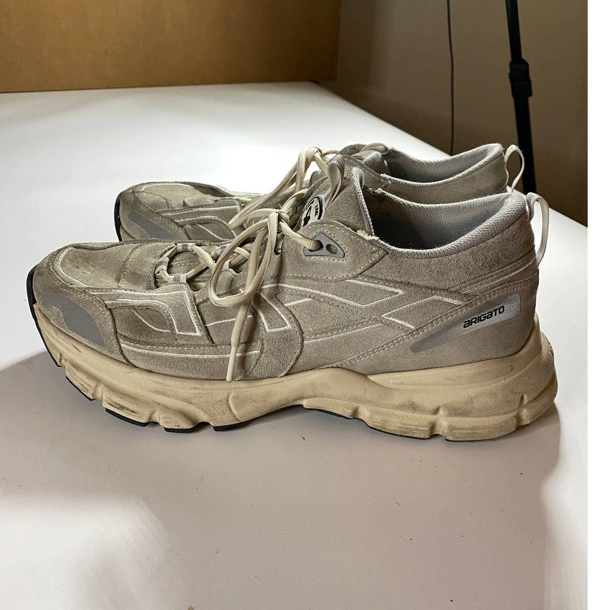 Axel Arigato Axel Arigato Marathon Gray R-Trail Sneakers Men's 11 Size US 11 / EU 44 - 4 Thumbnail