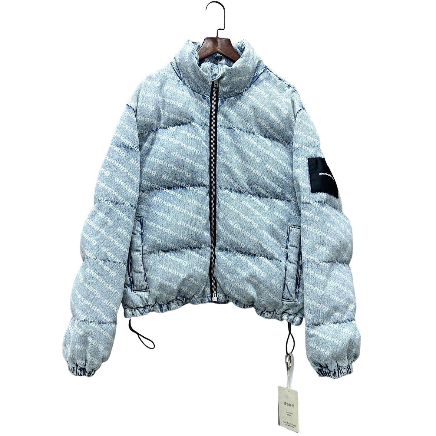 Alexander Wang Alexander Wang Logo Print Puffer Jacket Size S Size US S / EU 44-46 / 1 - 1 Thumbnail