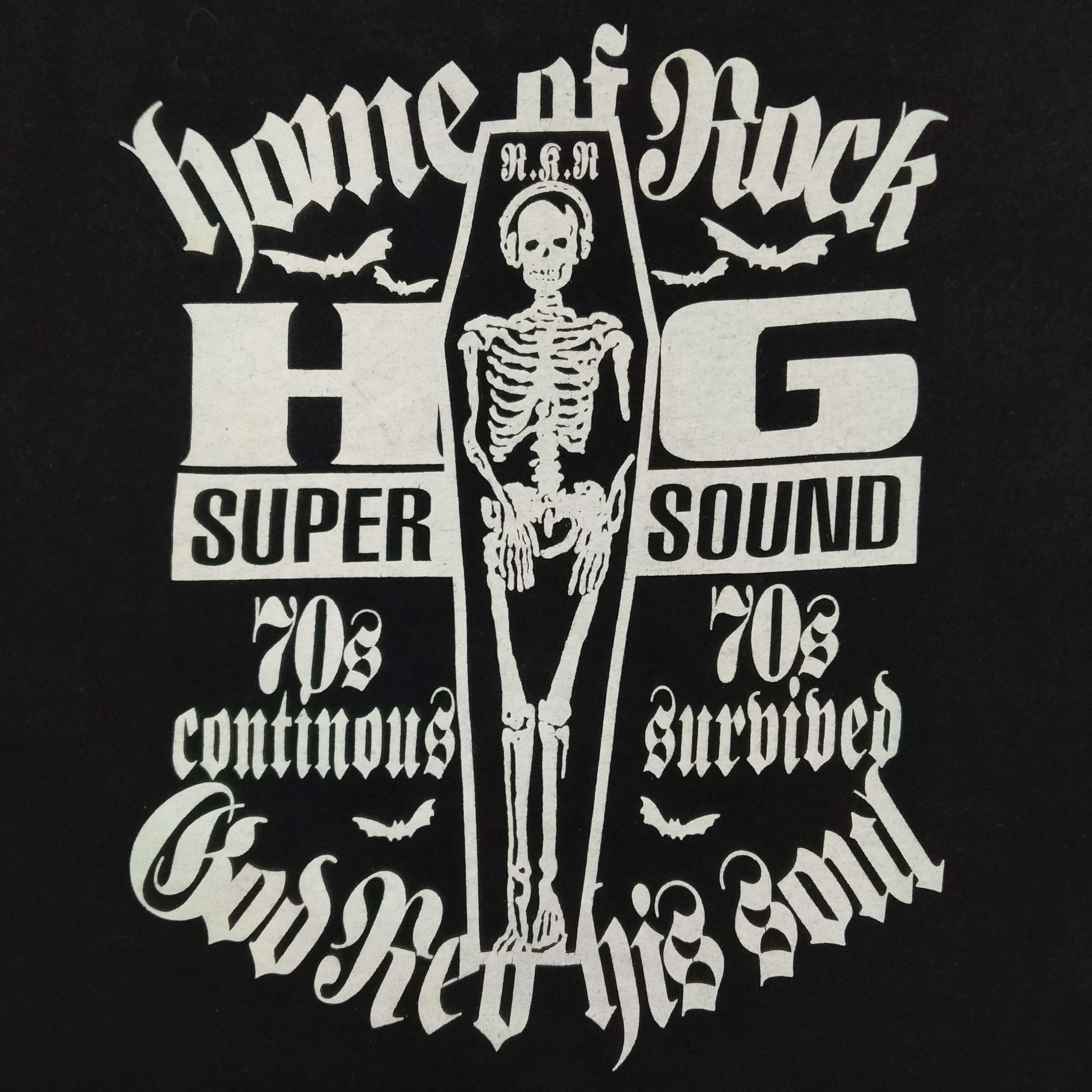 Hysteric Glamour Vintage Hysteric Glamour Skull Medium Tshirt - G061 Size US M / EU 48-50 / 2 - 6 Thumbnail