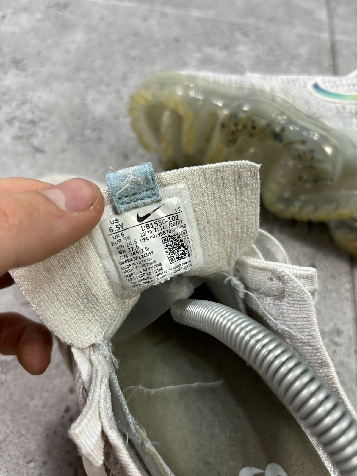 Designer × Nike Wmns Air VaporMax Flyknit Hype Trendy Shoes Streetwear Size US 8 / IT 38 - 7 Thumbnail