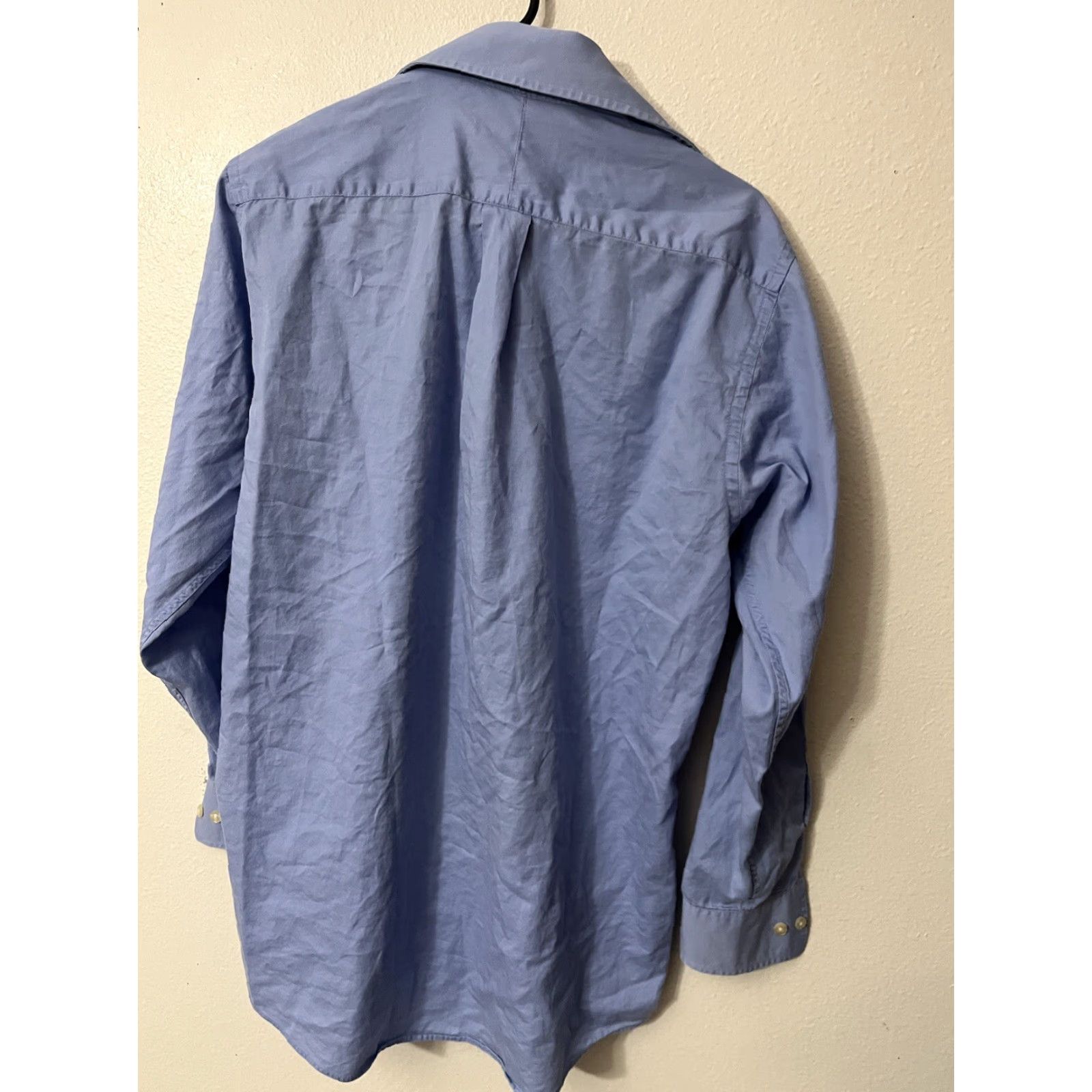Michael Kors Michael Kors Men Button-Up Shirt Size 15 Blue Long Sleeve Classic Fit Regular 15 Button-Front Non-Iron Club Shirt Mens Size US M / EU 48-50 / 2 - 3 Thumbnail