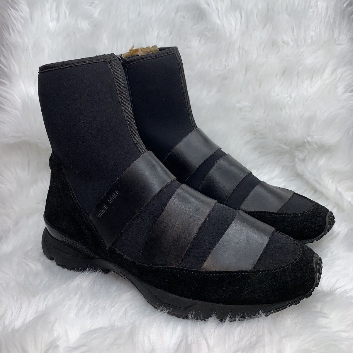 DAMIR DOMA SIZE 46 希少 Damir Doma Black Fusco Ripple Sole | Grailed