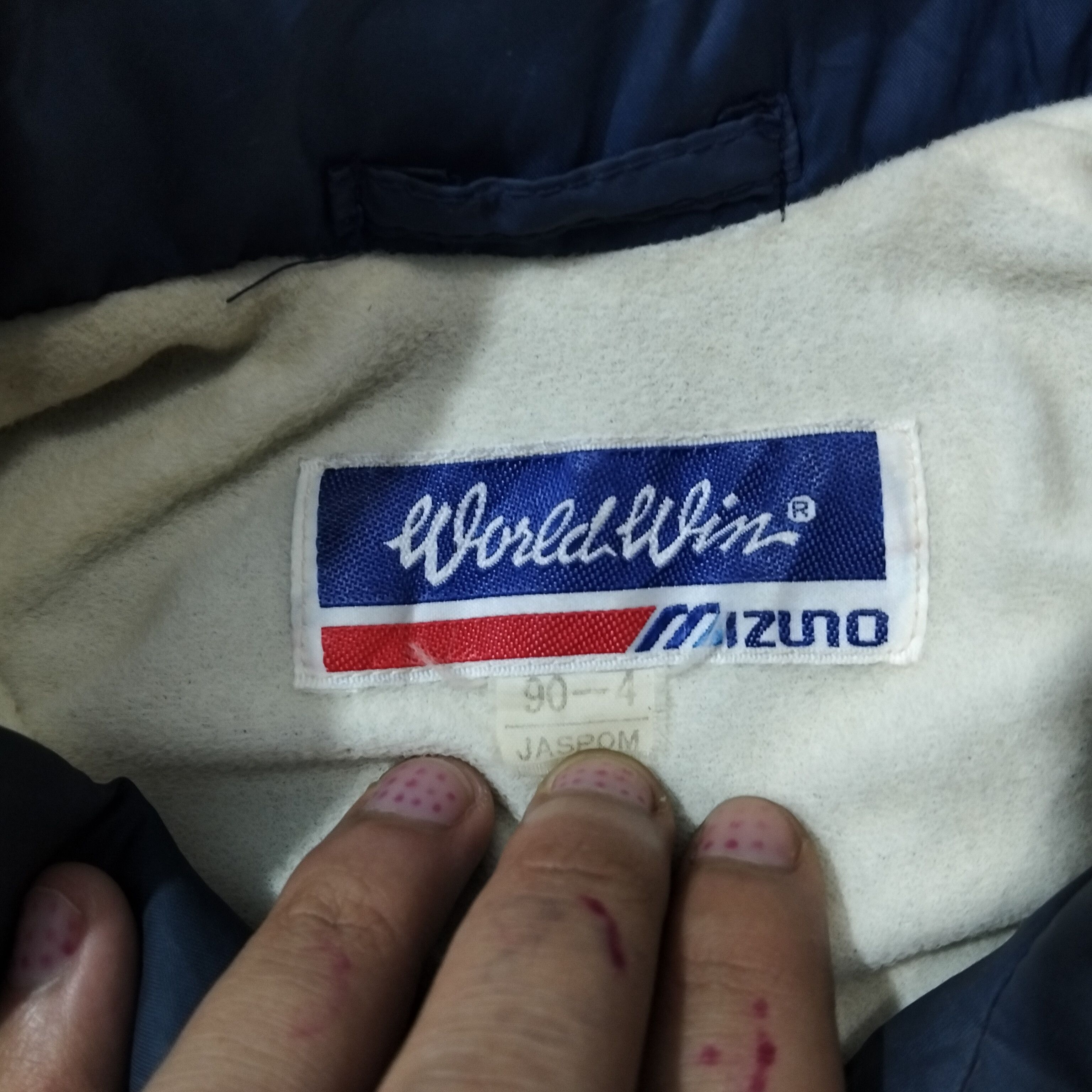 Japanese Brand × Mizuno × Vintage 🔥 Vintage 1990s Mizuno World Win Coach Jacket 🔥 Size US L / EU 52-54 / 3 - 2 Thumbnail