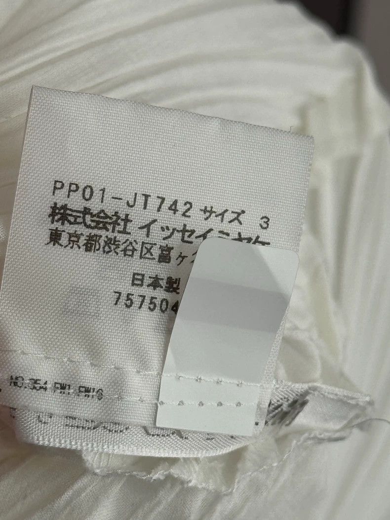 Issey Miyake issey miyake size:3 White pleated vest Size XXS / US 00 / IT 34 - 4 Thumbnail