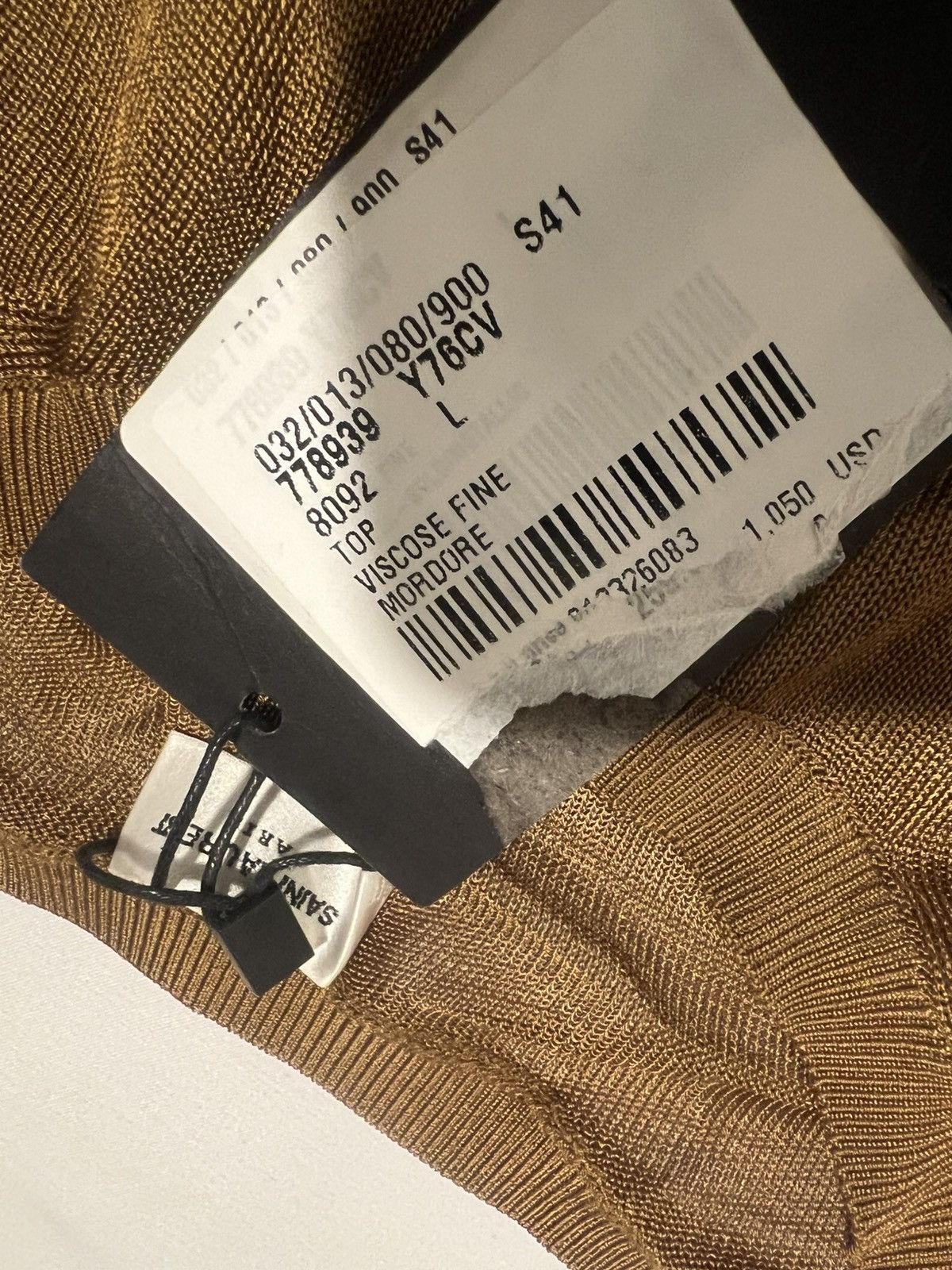 Saint Laurent Paris Saint Laurent men’s knit t shirt. L. $1050 Size US L / EU 52-54 / 3 - 2 Thumbnail