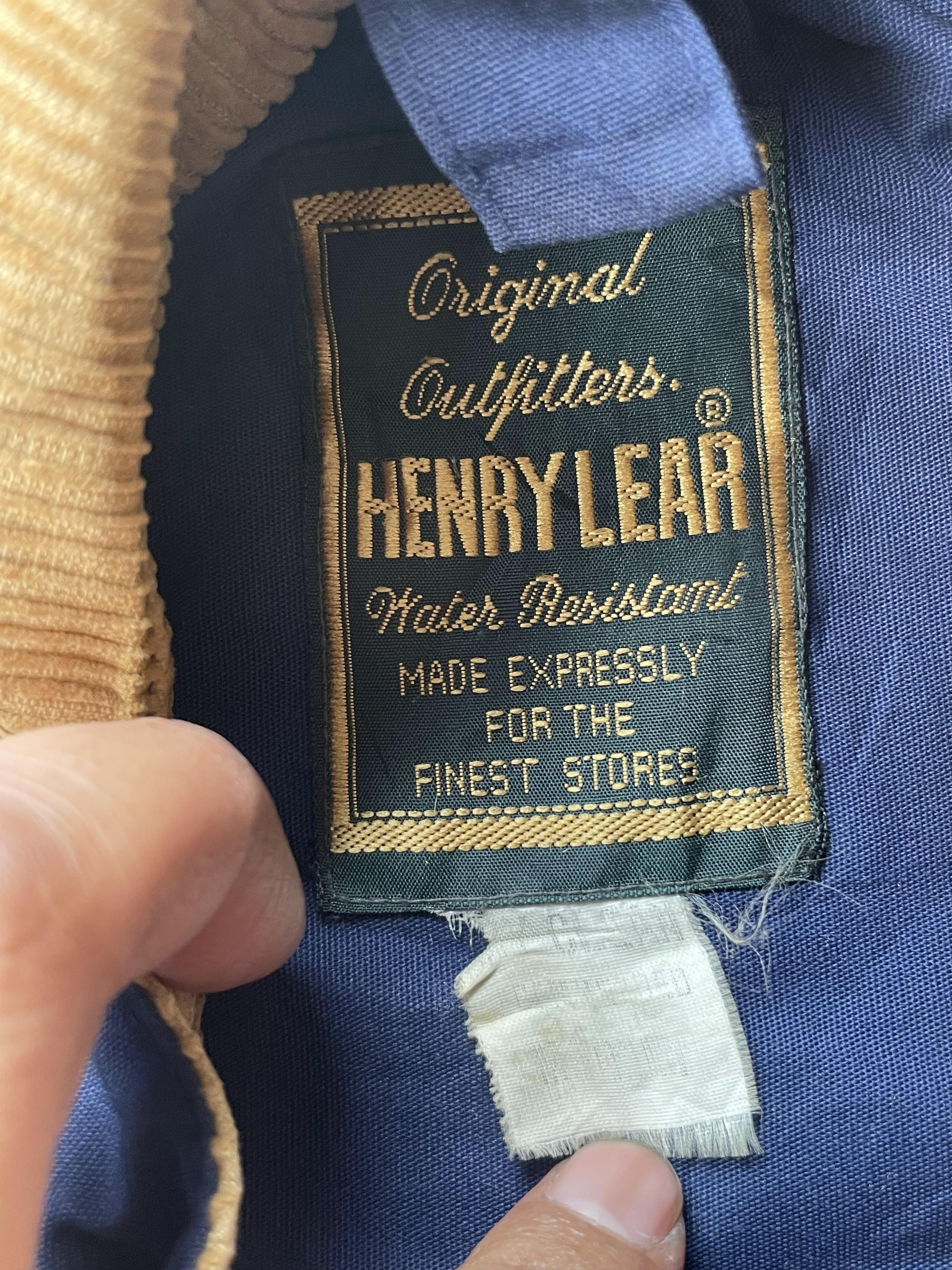 Japanese Brand A/W Vintage Henry Lear Cane's Parka Jacket Size US L / EU 52-54 / 3 - 7 Thumbnail