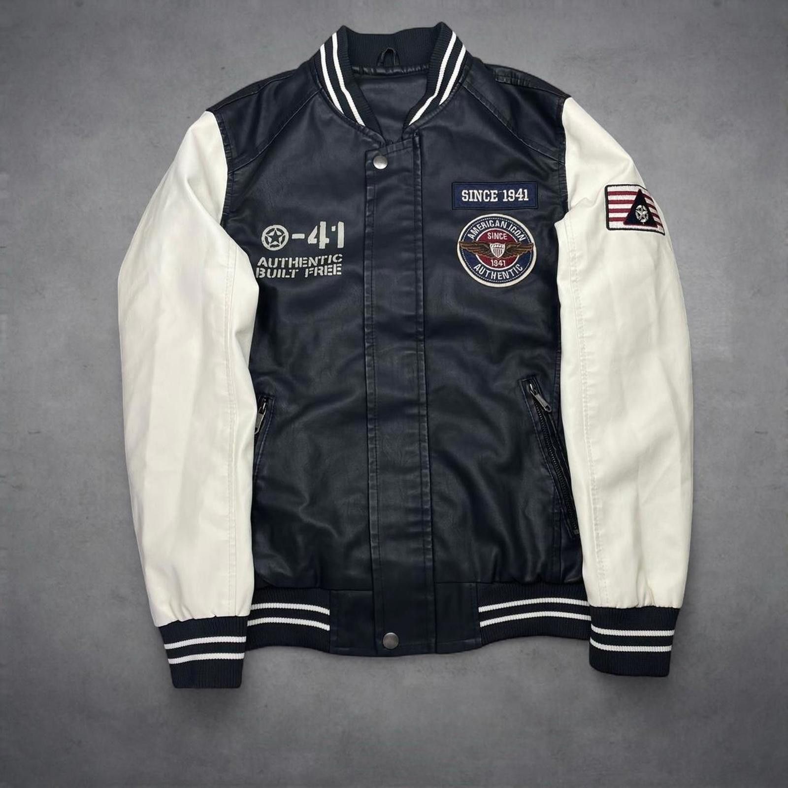 Other Jeep Spirit American Icon Varsity Jacket Black Small Size US S / EU 44-46 / 1 - 1 Thumbnail