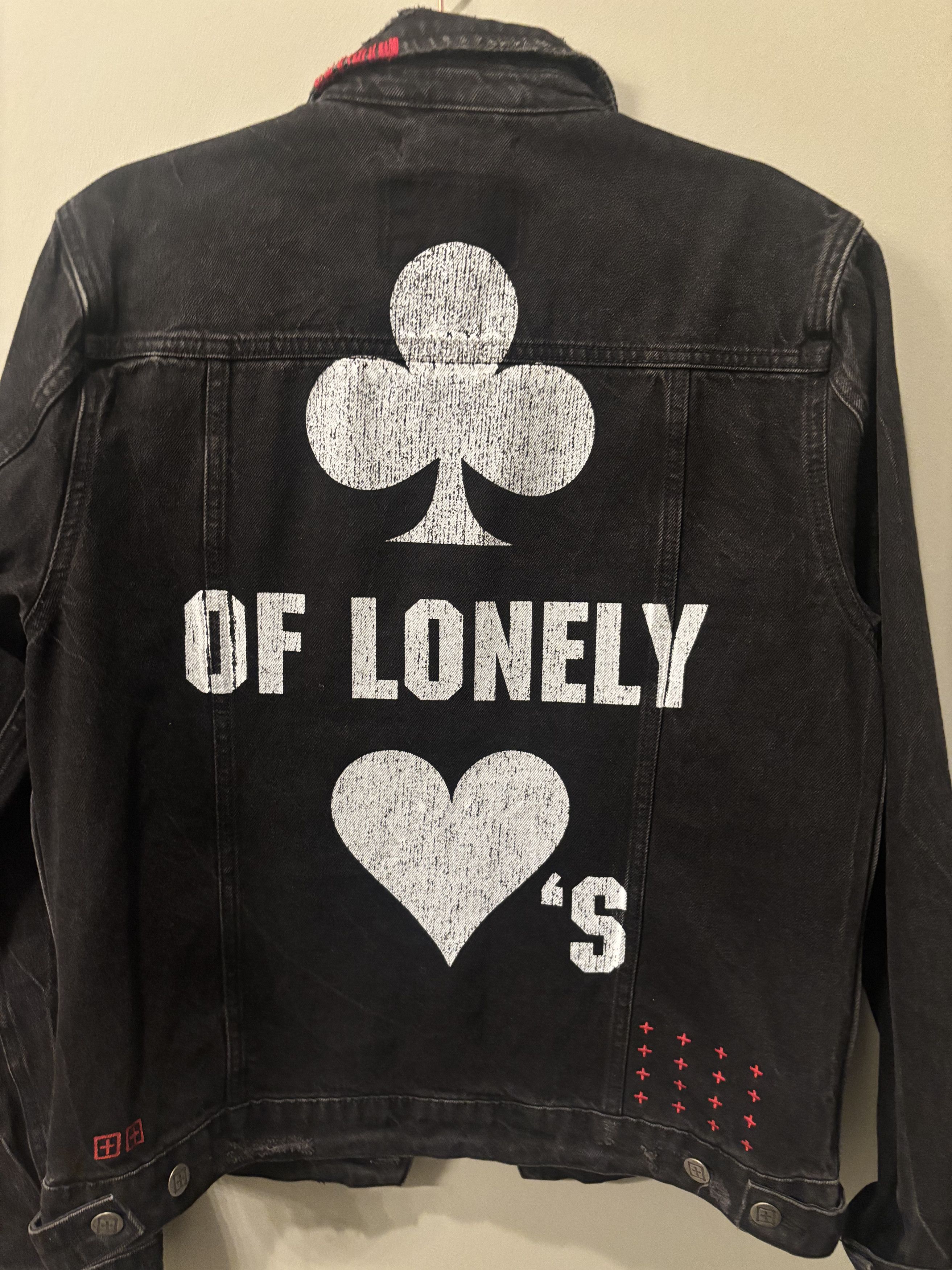 Ksubi CLASSIC KLUB OF HEARTS - BLACK Size US M / EU 48-50 / 2 - 7 Thumbnail