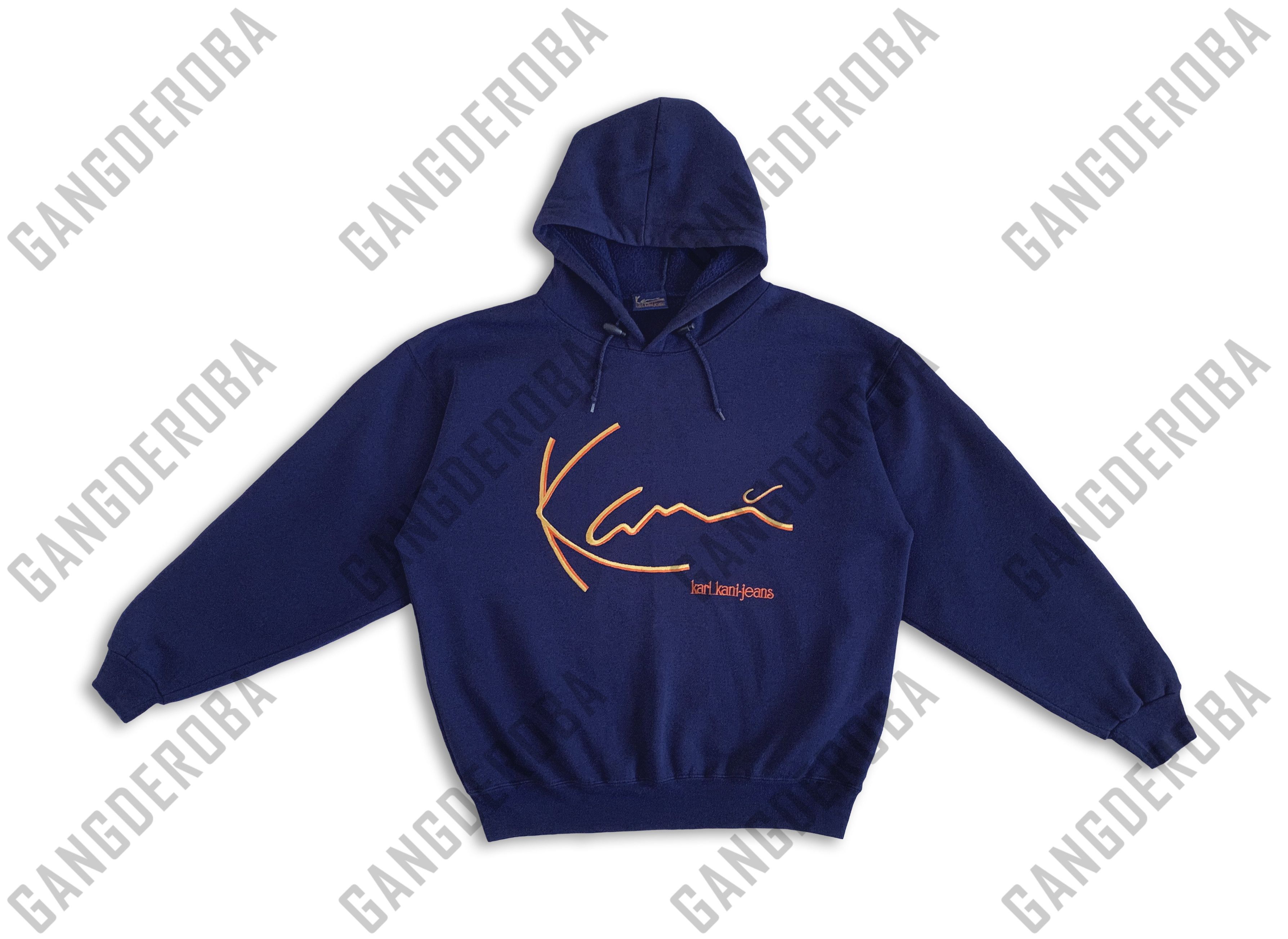 Karl Kani RARE Vintage 90s KARL KANI Hoodie Sweatshirt 2pac Tupac Navy Size US M / EU 48-50 / 2 - 5 Thumbnail