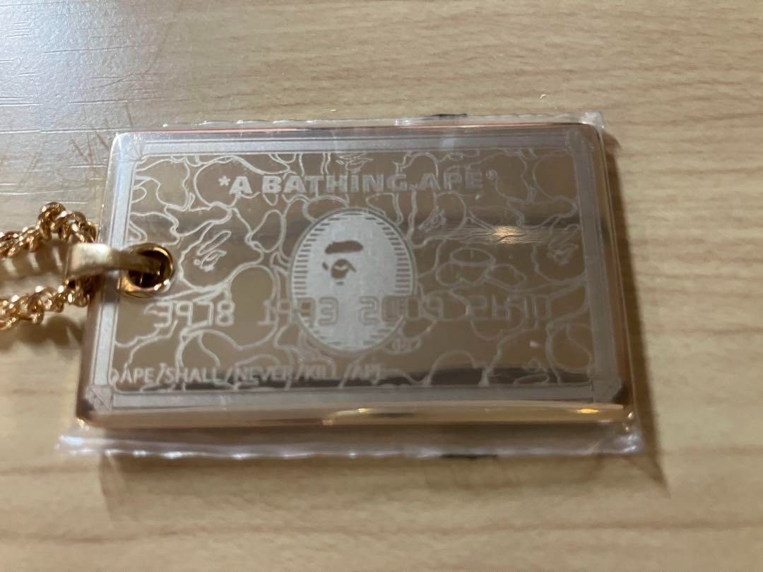 Bape NEW! Bape Card Member Exclusive Bapex Card Necklace Size ONE SIZE - 4 Thumbnail