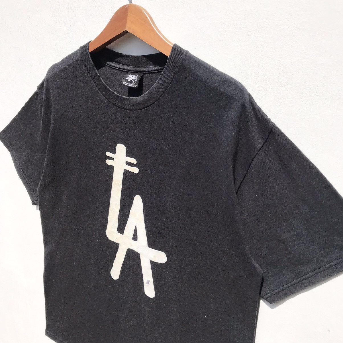 Stussy 🔥Distressed🔥Vintage Stussy LA 25th Anniversary Shirt Stussy Size US L / EU 52-54 / 3 - 6 Thumbnail