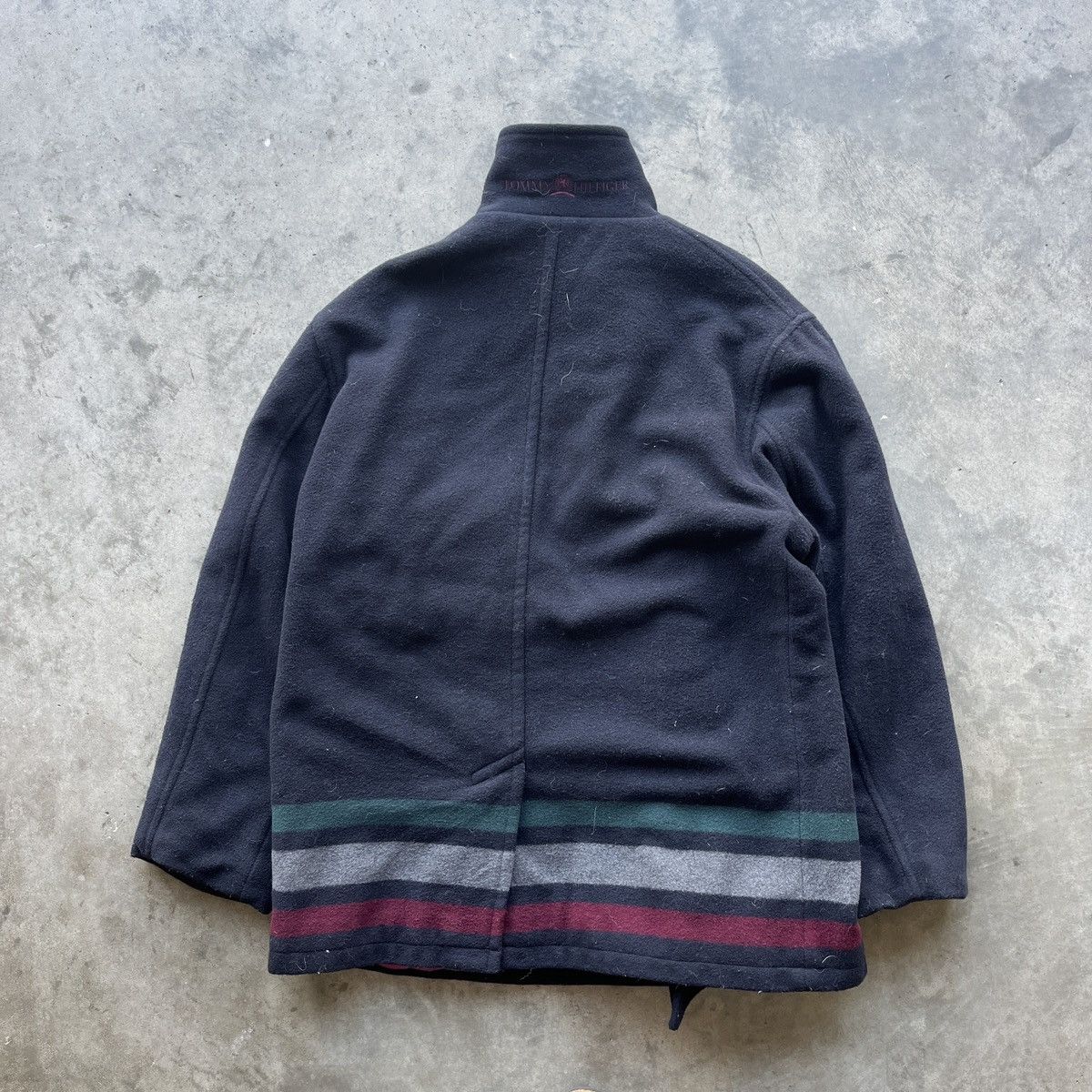 Tommy Hilfiger Vintage Tommy Hilfiger Deck Coat Wool Size US XL / EU 56 / 4 - 5 Thumbnail