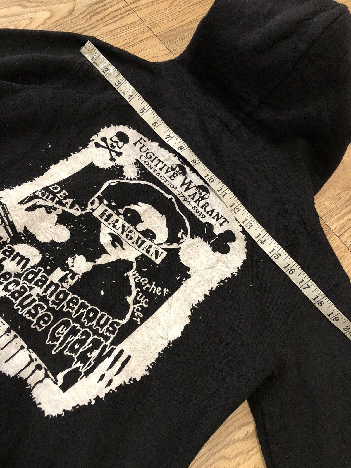 If Six Was Nine × Japanese Brand × Seditionaries Sexpot Revenge skull punk rock anti war hoodie Size US M / EU 48-50 / 2 - 16 Thumbnail